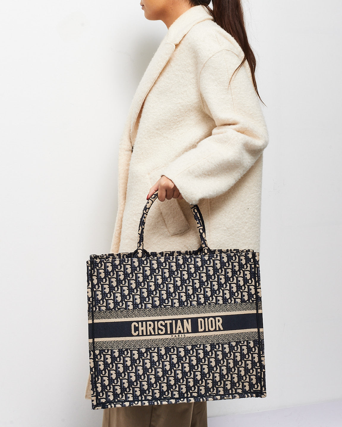 Dior Book Tote Canvas Tote
