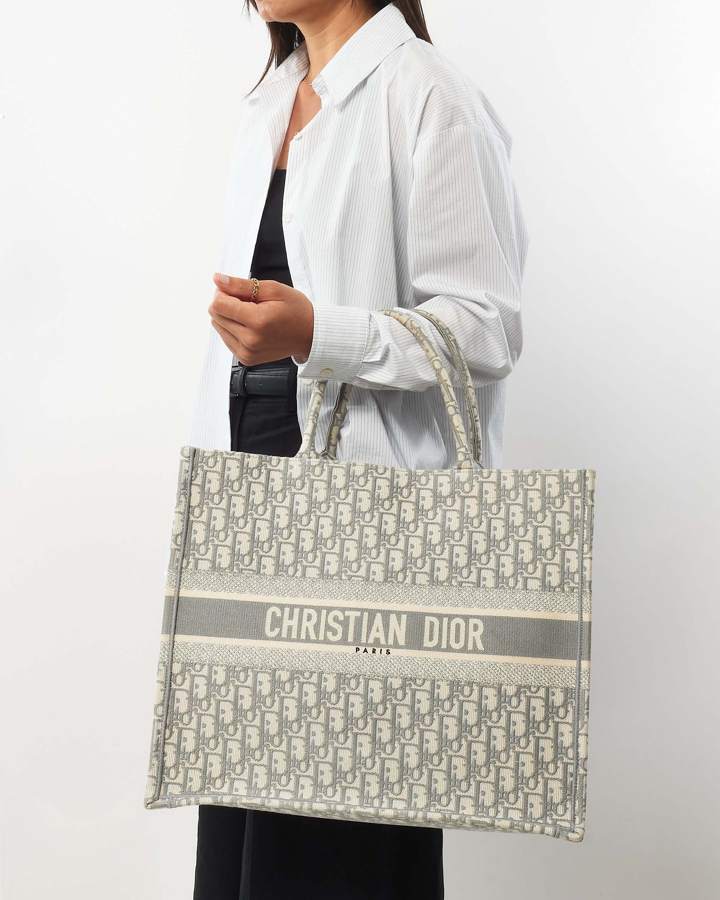 Dior Book Tote Canvas Tote