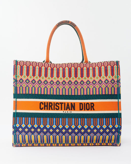 Dior Book Tote Canvas Tote