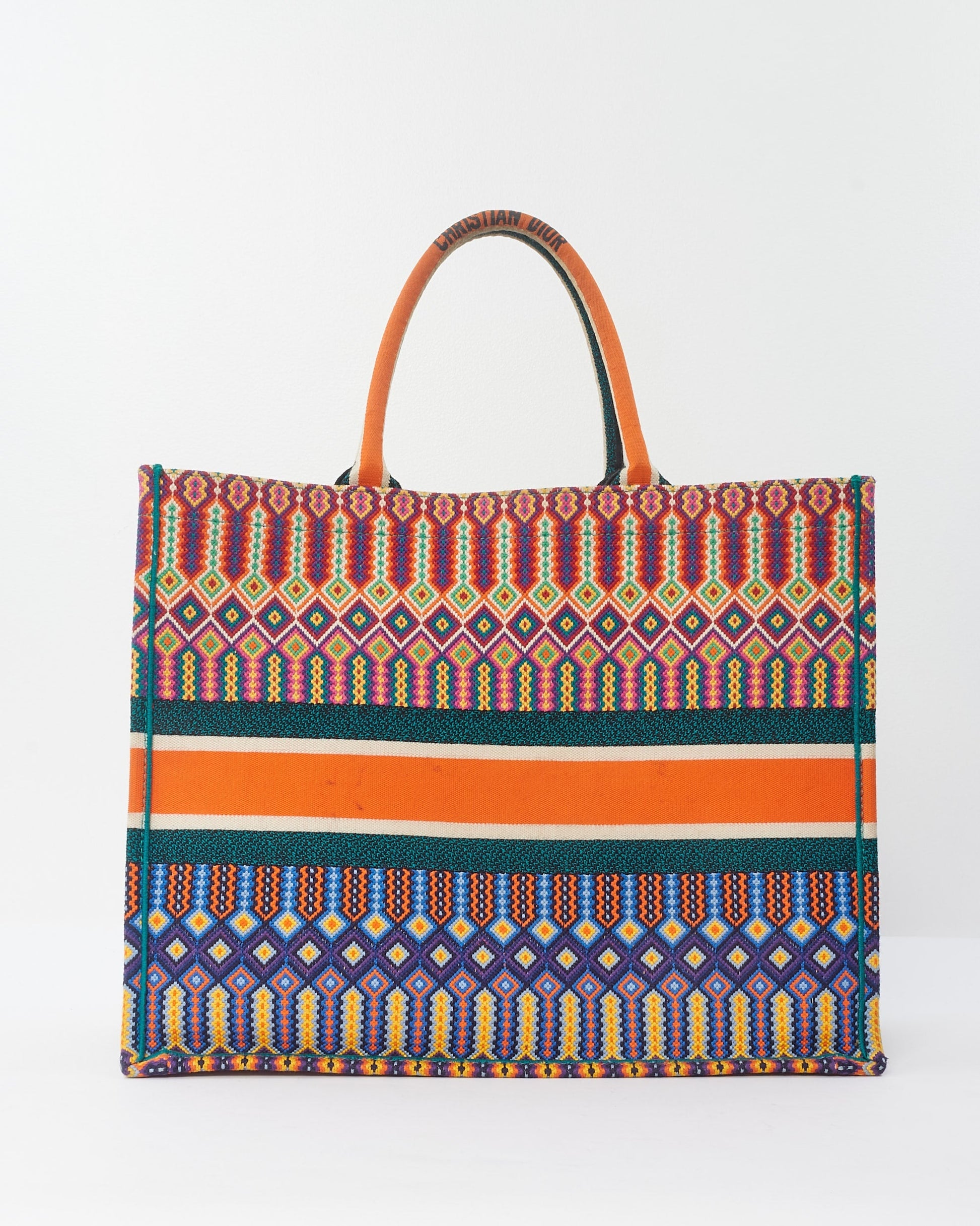 Dior Book Tote Canvas Tote