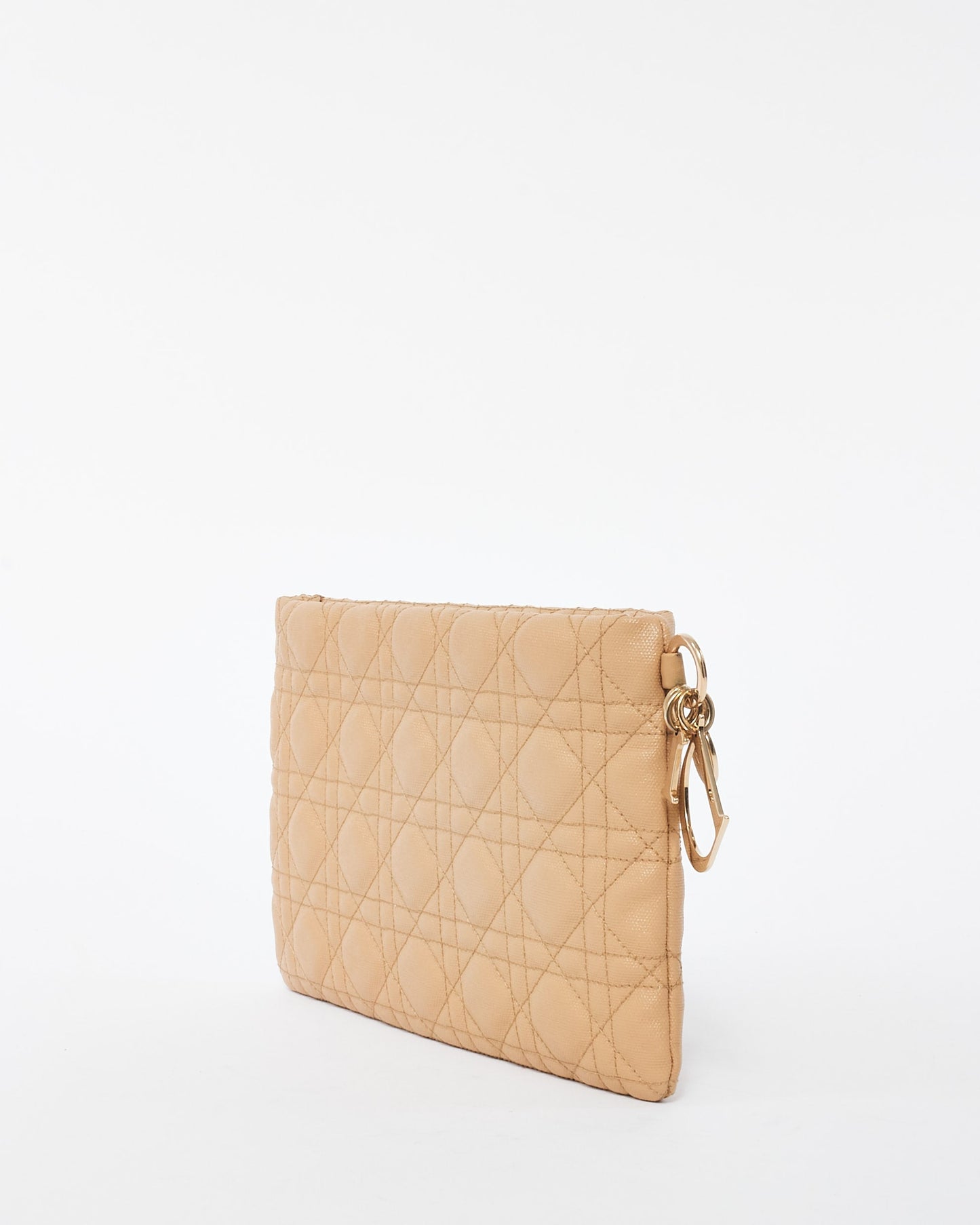 Dior Quilted Canvas Clutch