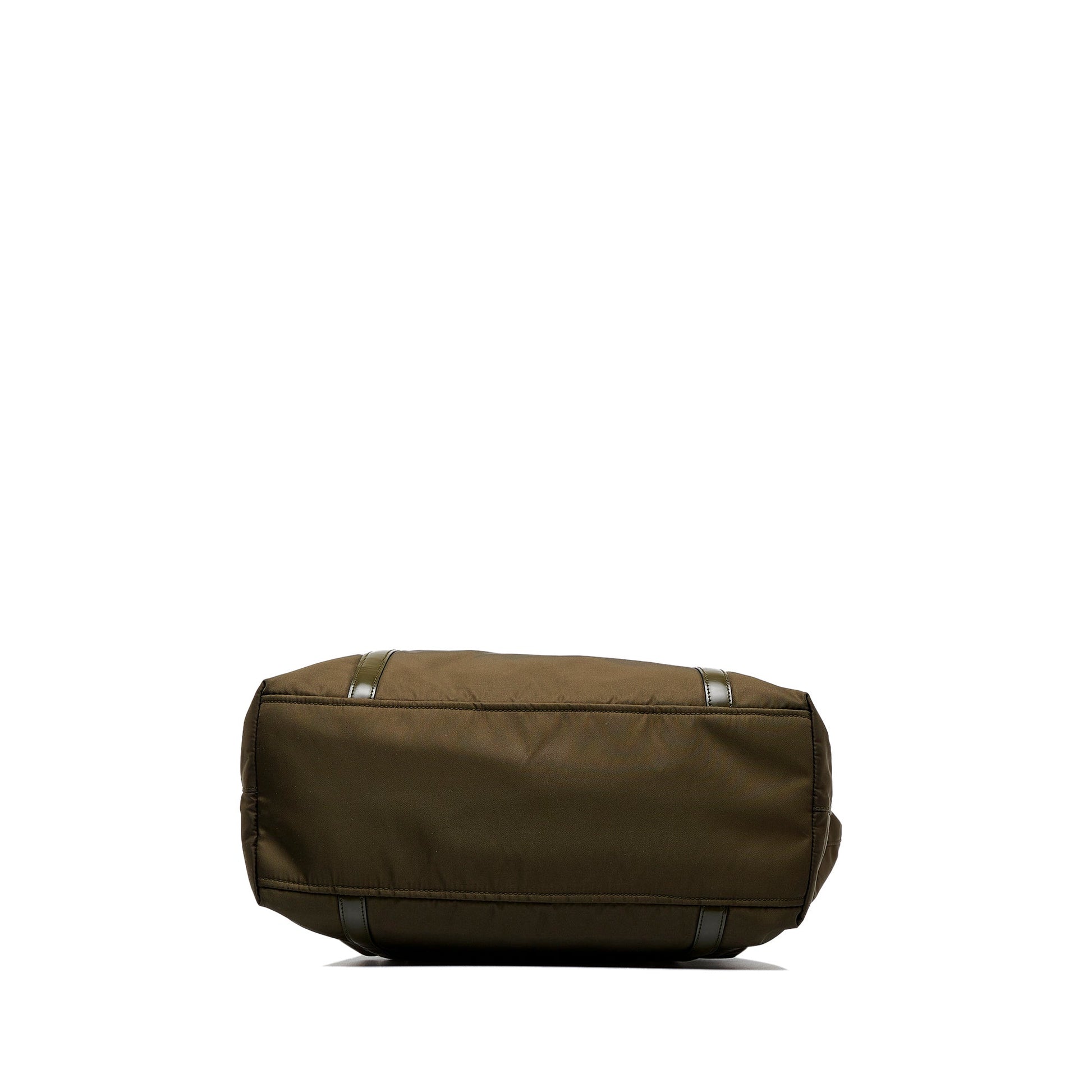Prada Tessuto Green Nylon Canvas Luxury Handbag