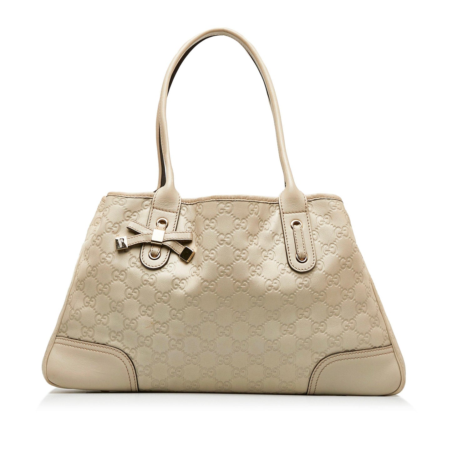 Gucci Guccissima Brown Leather Tote Style 2