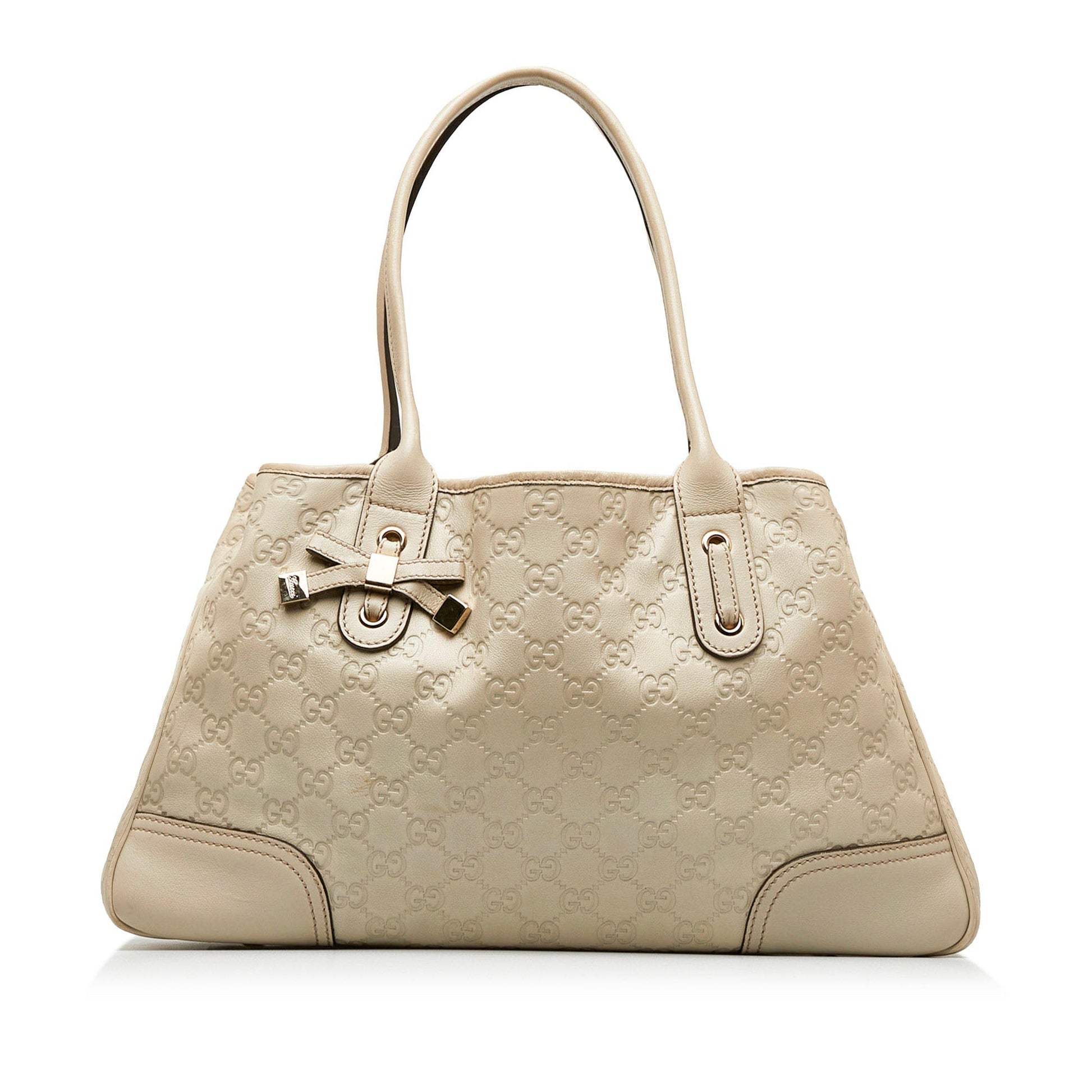 Gucci Guccissima Brown Leather Tote Style 2