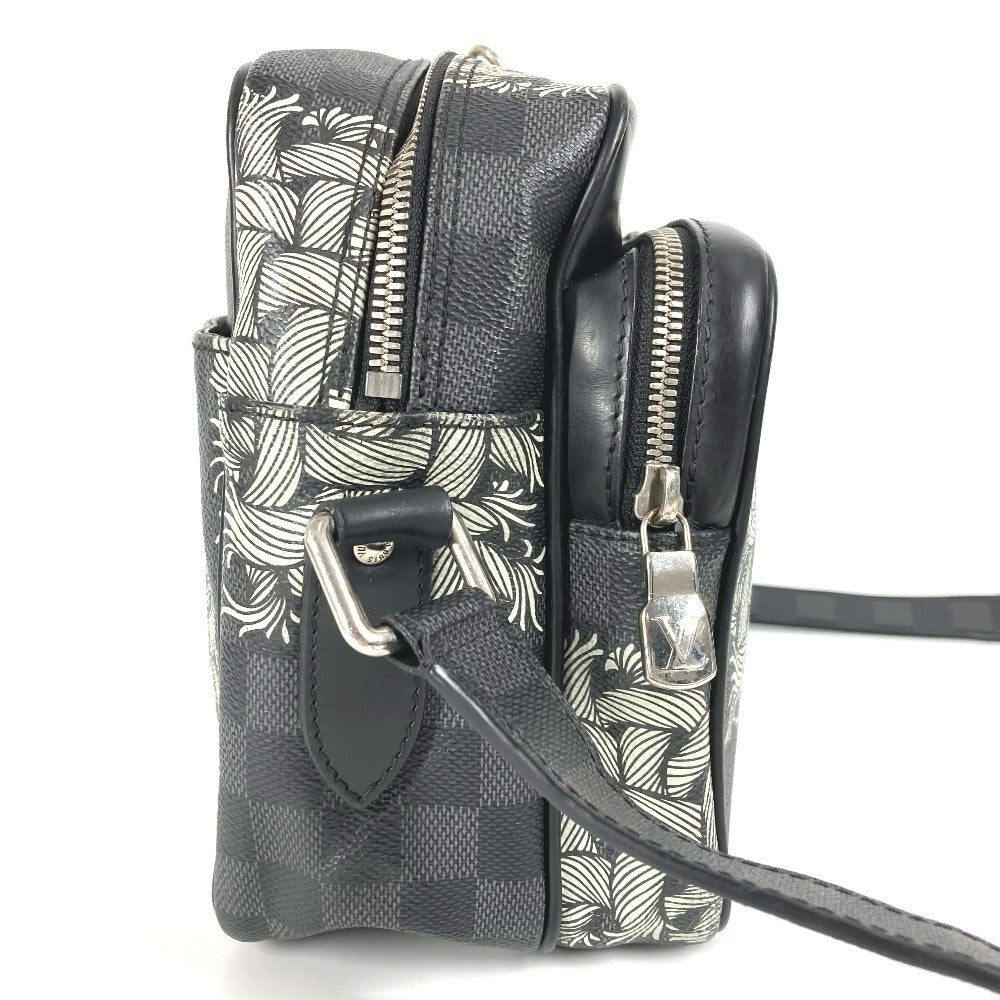 LOUIS VUITTON Shoulder Bag Damier Grafitto Canvas black Damier Graphite Christopher Nemeth NilPM Nil PM