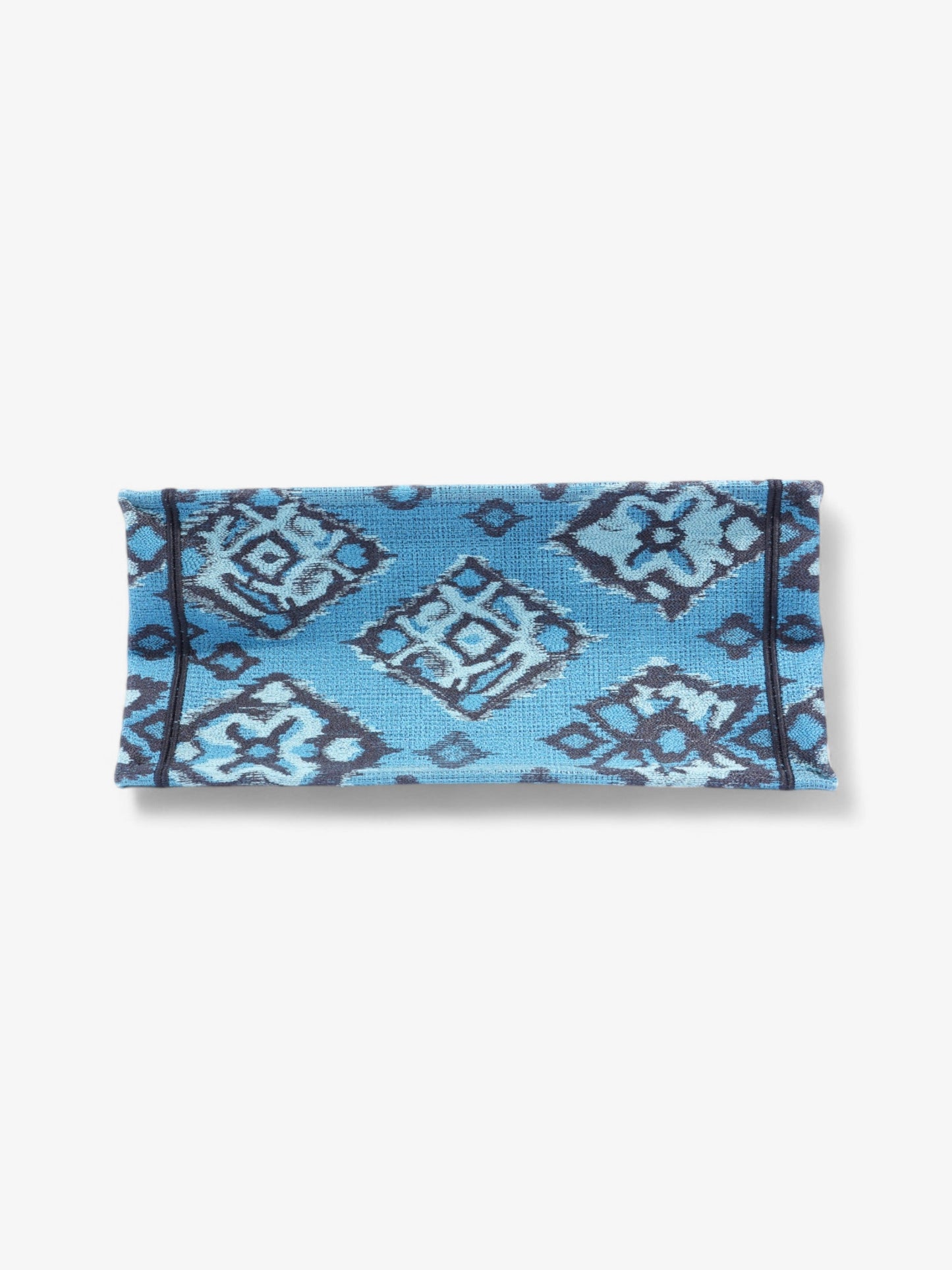 Christian Dior Book Tote Blue / Paisley Multicolour Canvas Medium