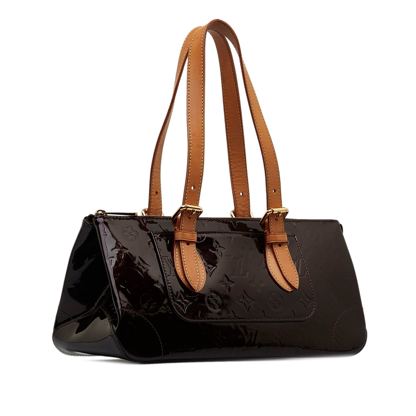 LOUIS VUITTON Monogram Vernis Rosewood Avenue Shoulder Bag