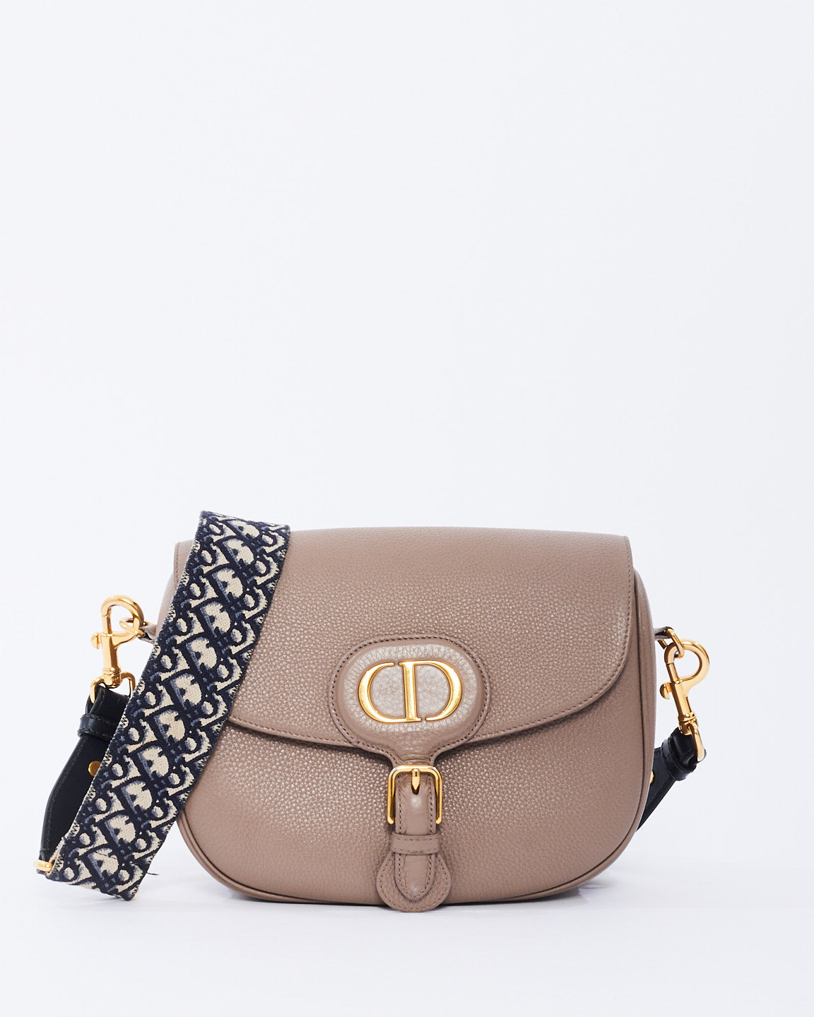 Dior Leather Canvas Handbag