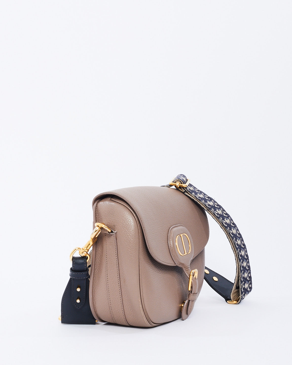 Dior Leather Canvas Handbag