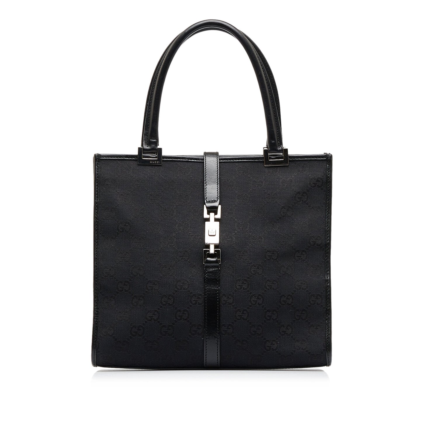 Gucci Leather Canvas Tote