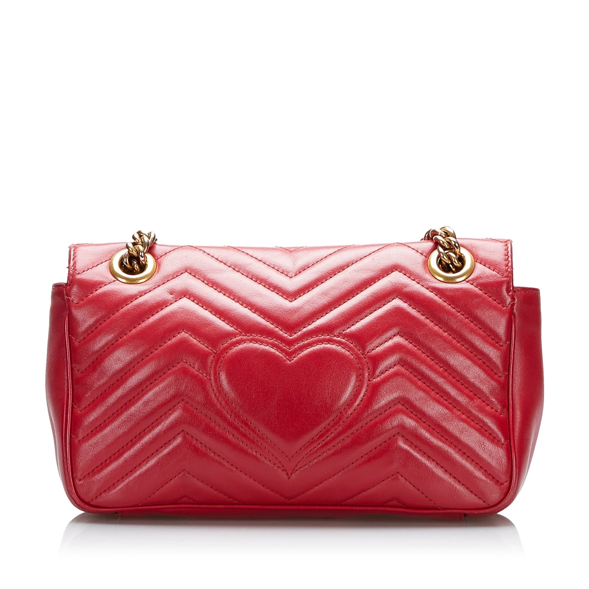 Gucci Chain Leather Shoulder Bag