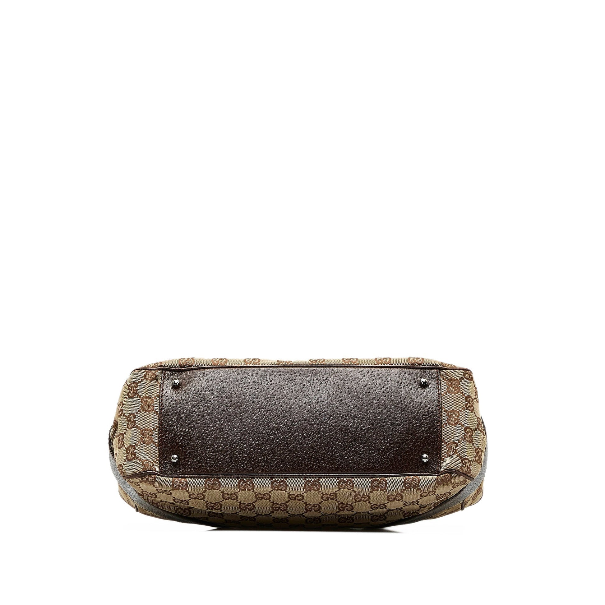 Gucci Leather Canvas Tote