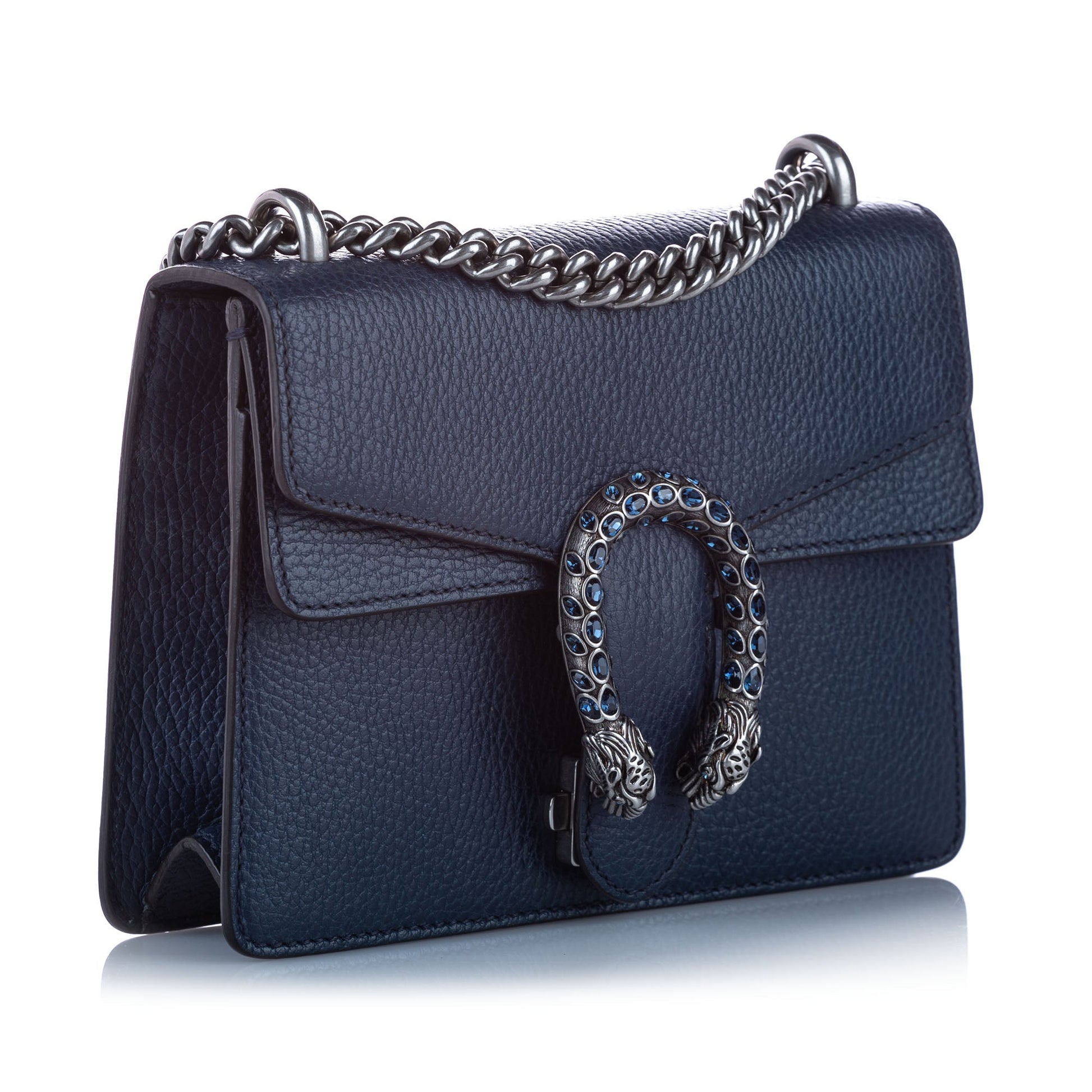 Gucci Chain Leather Crossbody