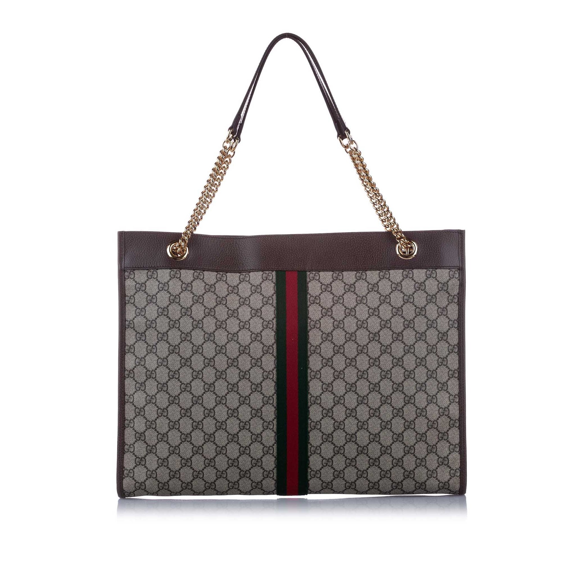 Gucci Chain Leather Tote