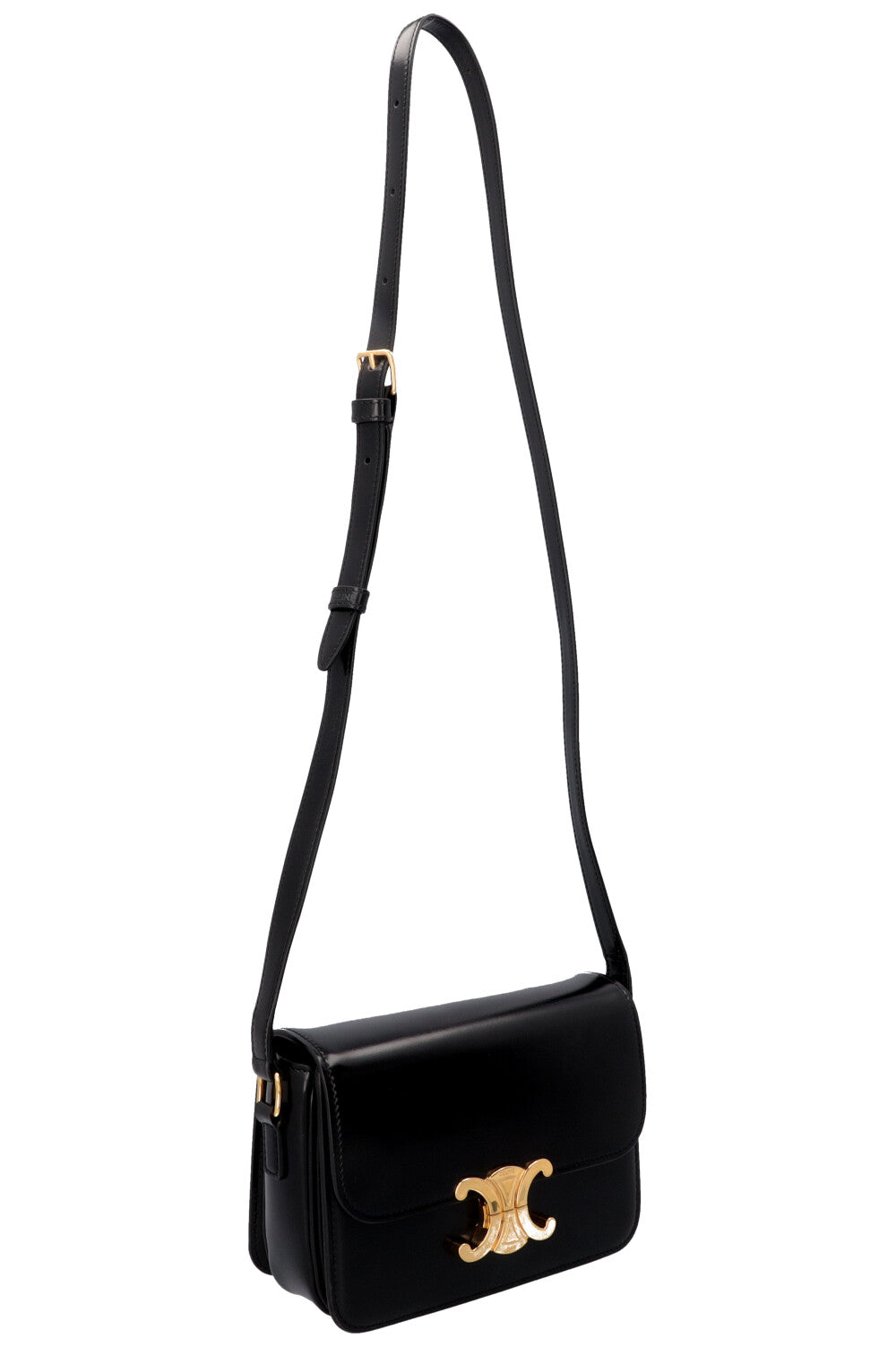 CELINE Teen Triomphe Bag Black