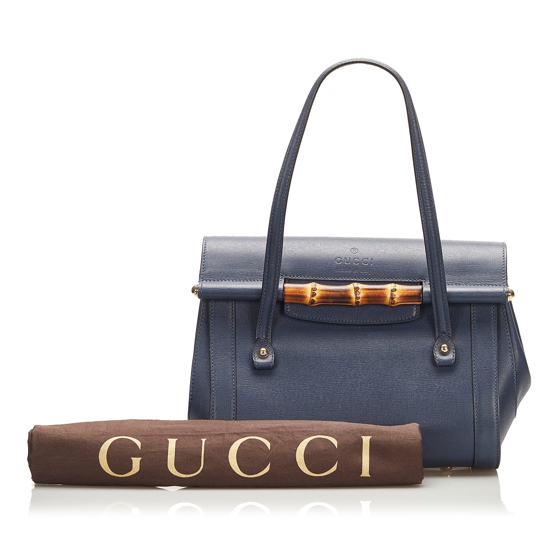 Gucci Leather Top Handle Shoulder Bag
