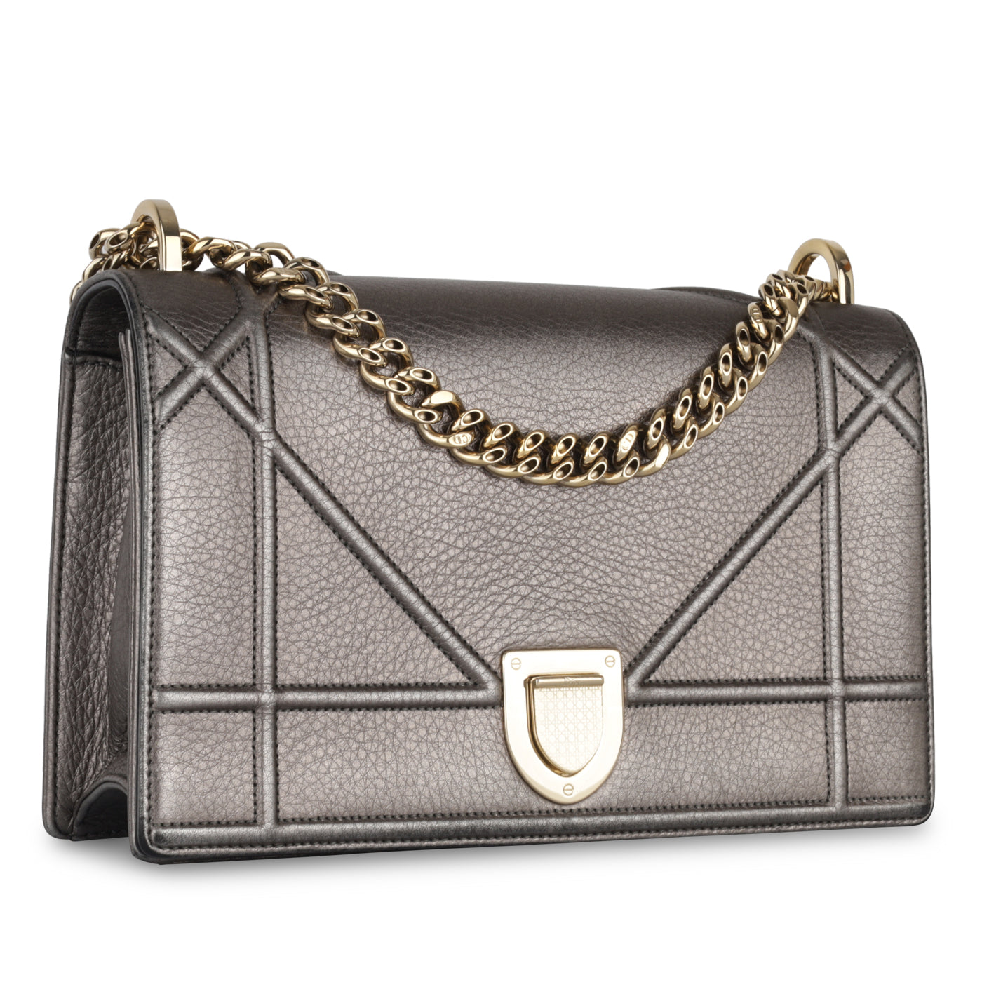 Dior Chain Leather Shoulder Bag