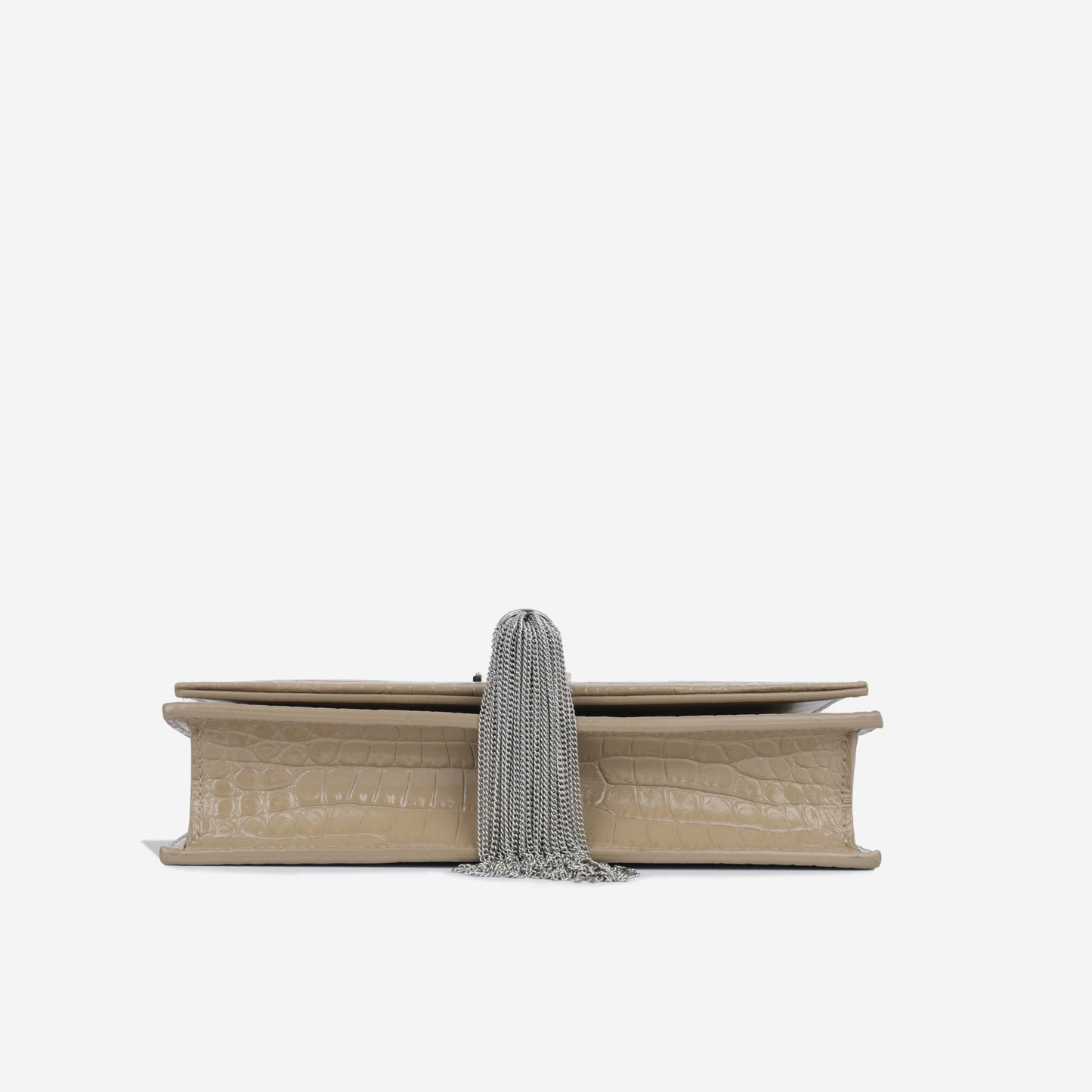 Saint Laurent Kate Tassel WOC - Croc Embossed