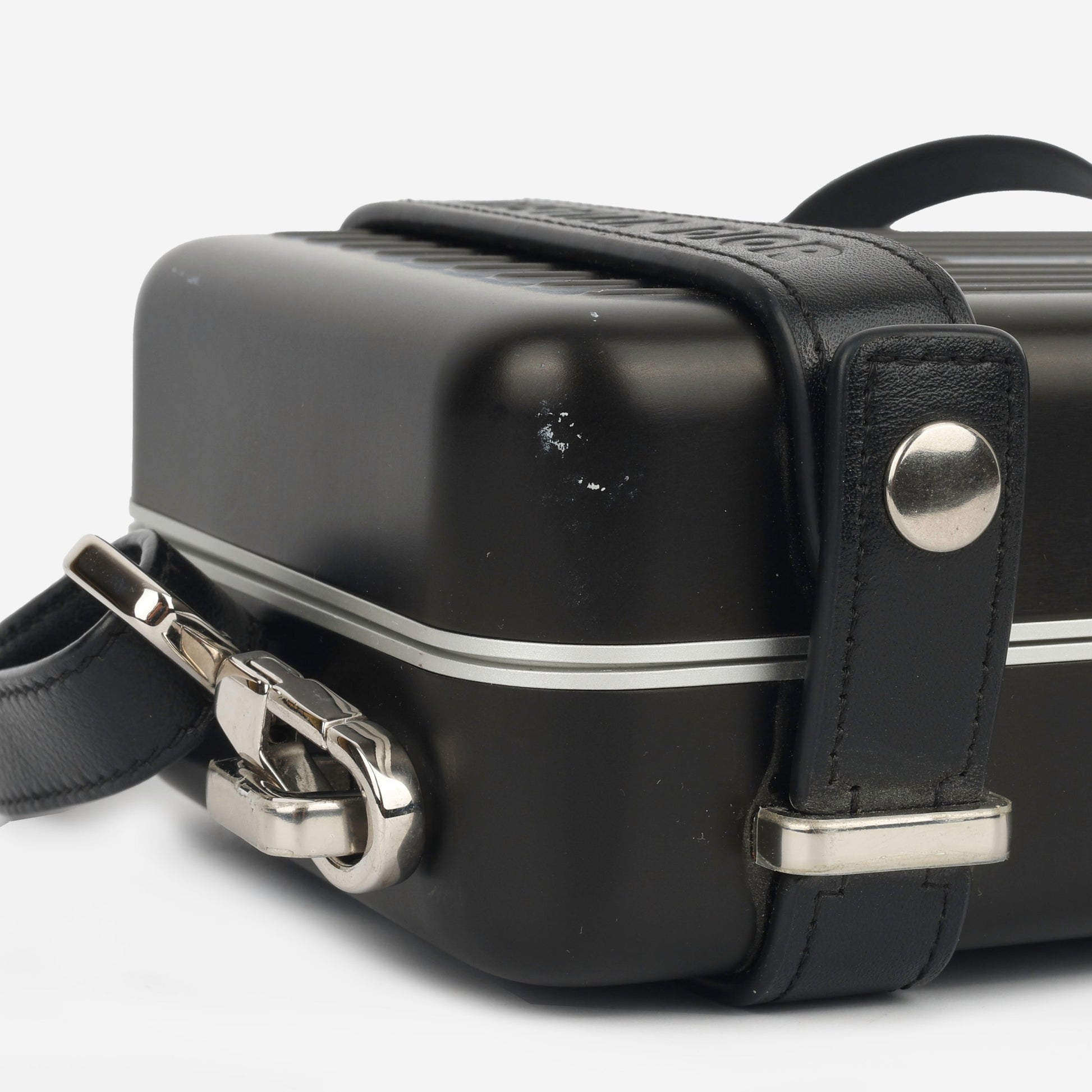 Dior Monogram Leather Mini Shoulder Bag