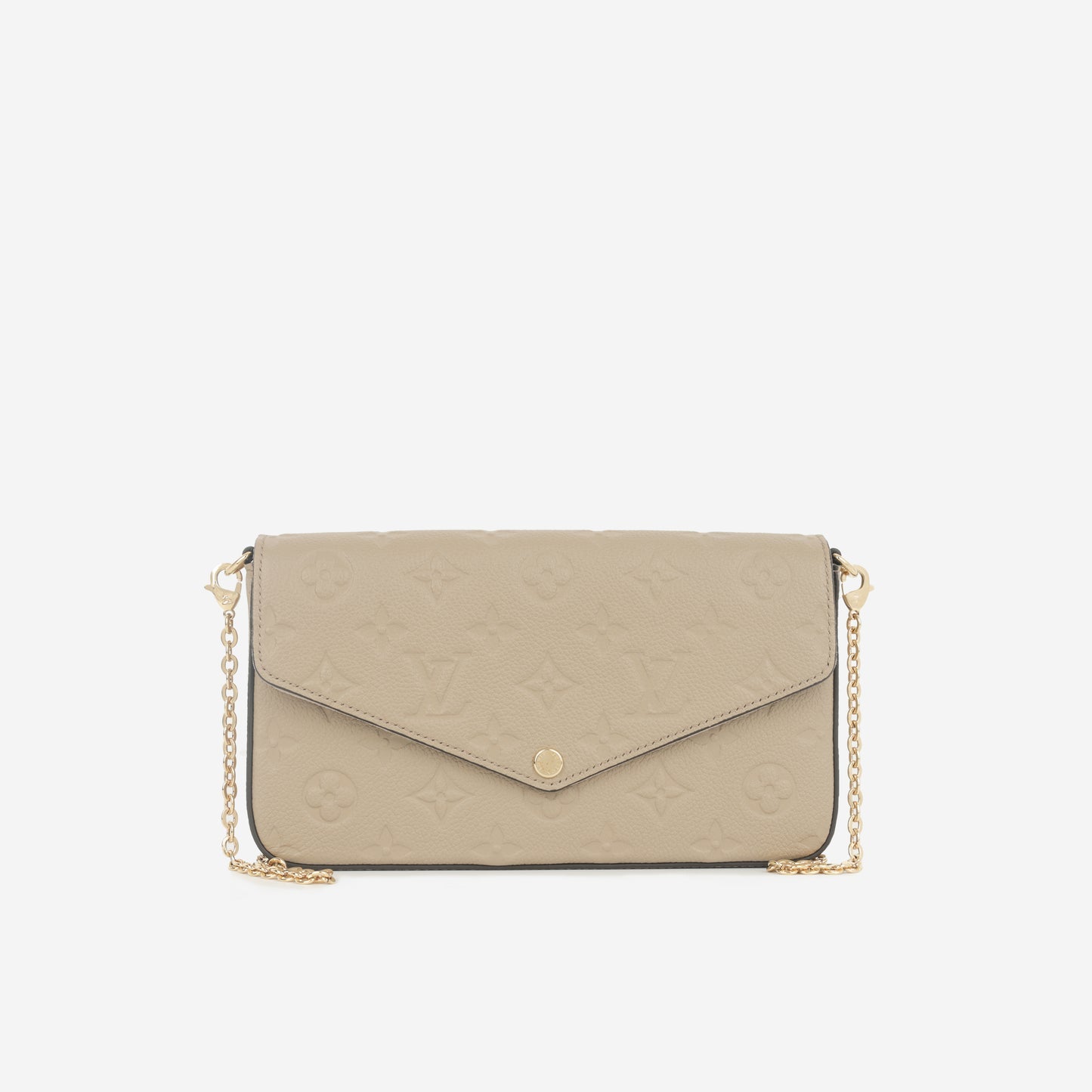 Louis Vuitton Louis Vuitton - Pochette Félicie - Dune Empreinte GHW