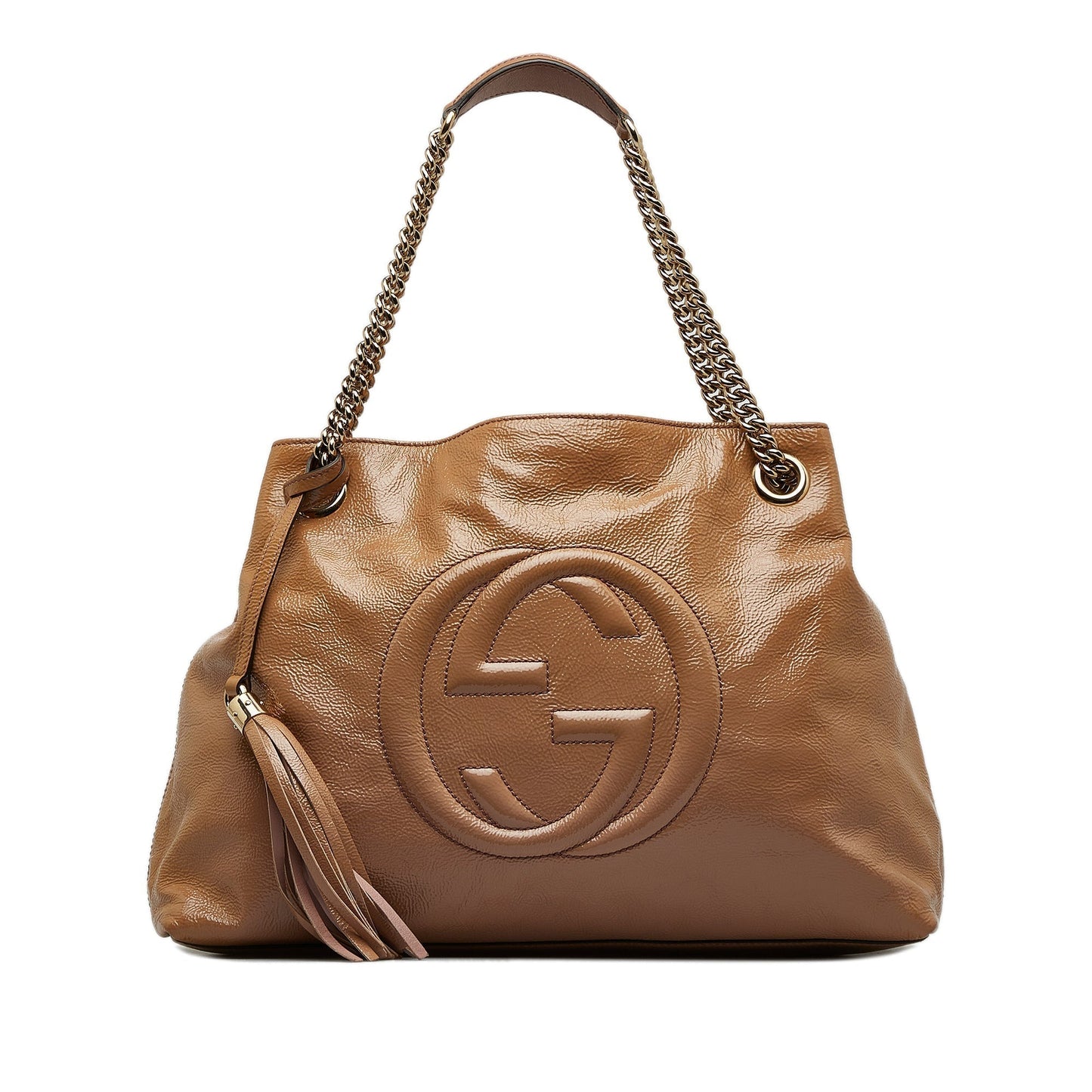 Gucci Chain Leather Tote