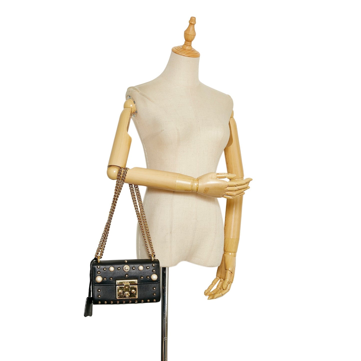 Gucci Chain Leather Crossbody