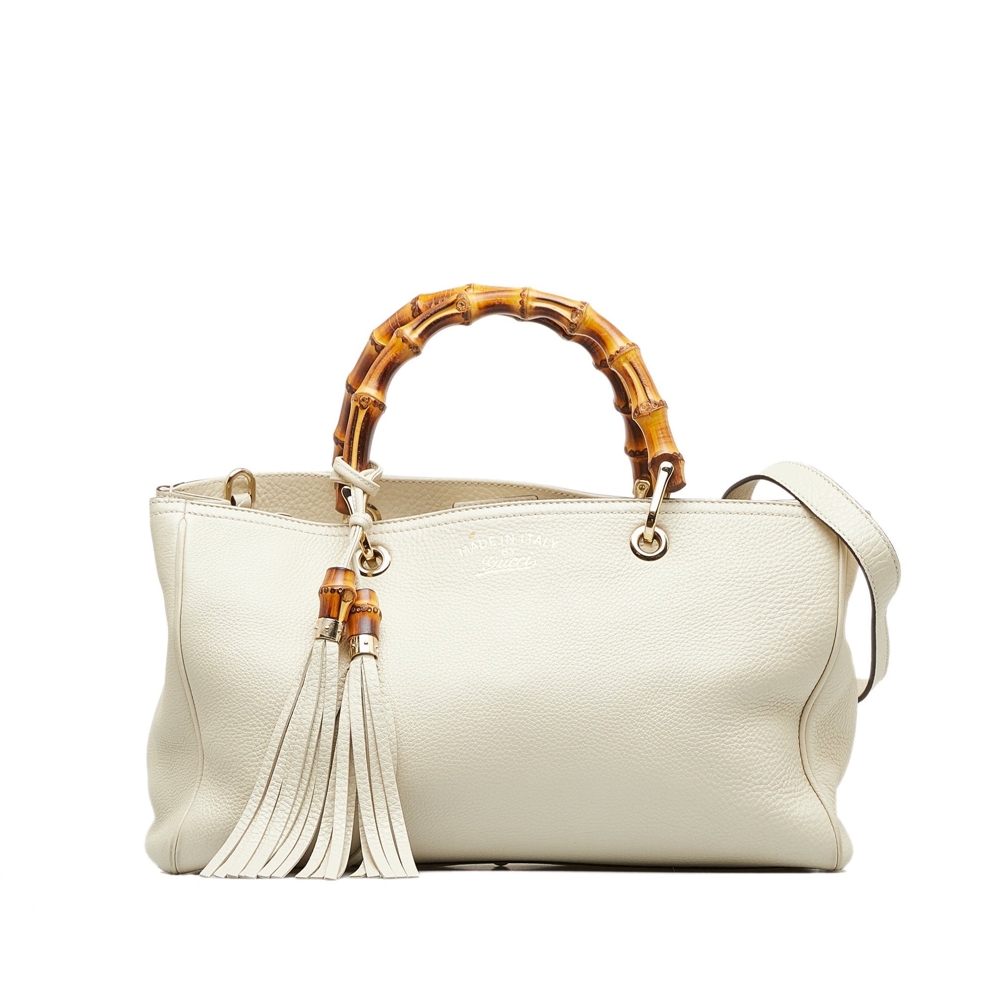 Gucci Leather Top Handle Tote