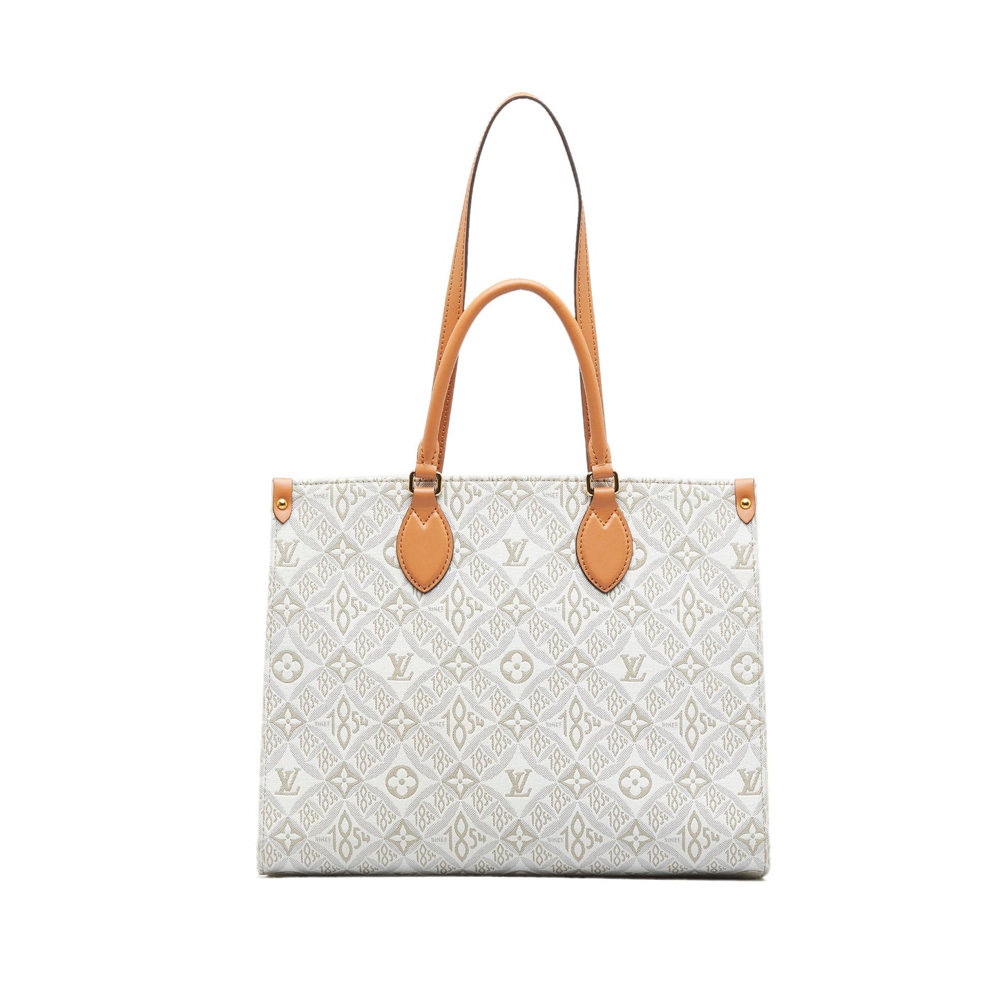 LOUIS VUITTON Since 1854 OntheGo MM Satchel Tote