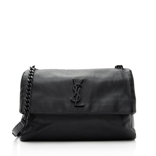 Luxury Saint Laurent Trending 2025 Grain de Poudre Monogram West Hollywood Medium Flap Bag (SHF-rzShyo)