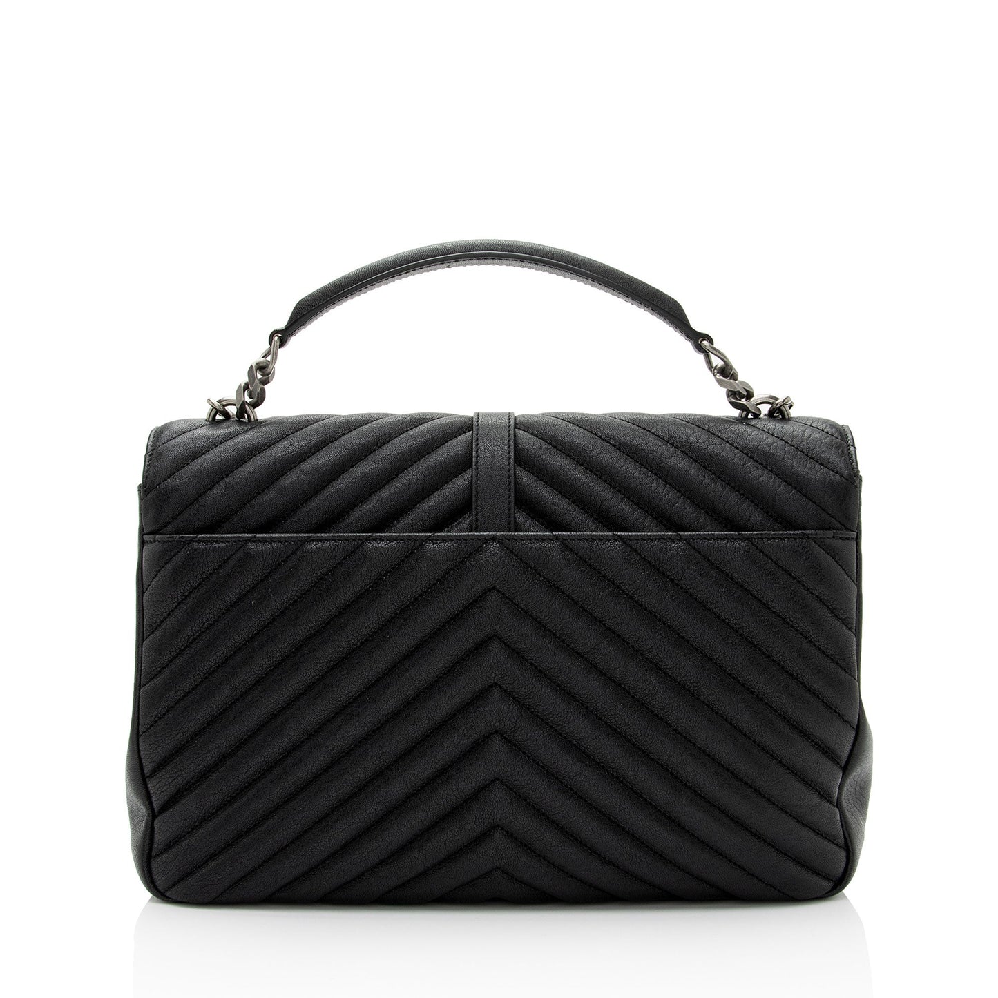 Luxury Saint Laurent Trending 2025 Matelasse Calfskin Monogram College Large Shoulder Bag (SHF-6MZ4bL)