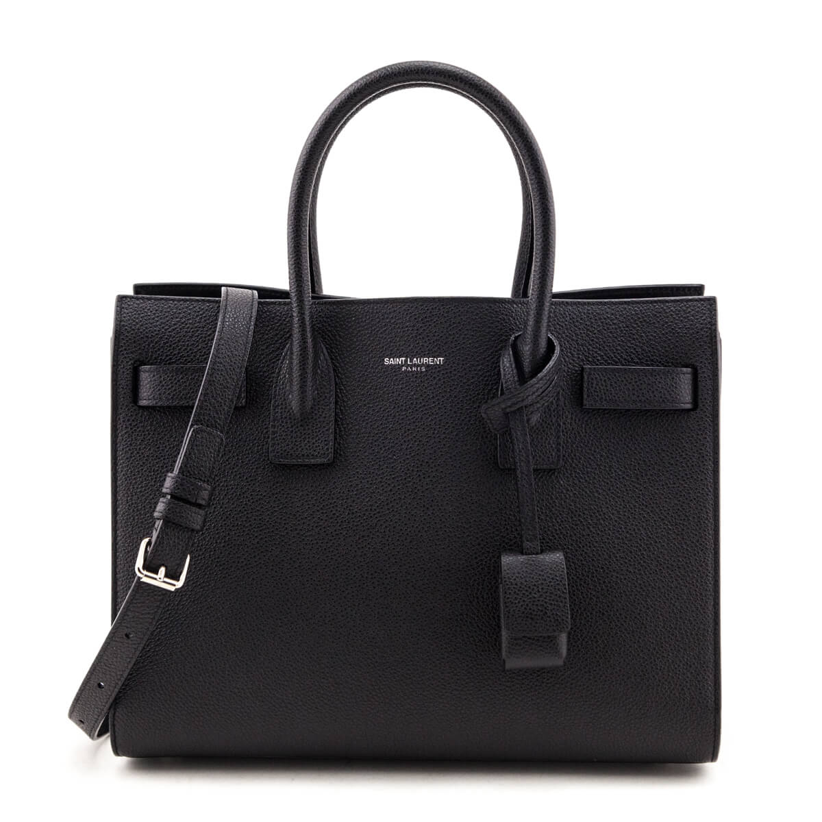Luxury Saint Laurent Trending 2026 Black Calfskin Baby Sac De Jour
