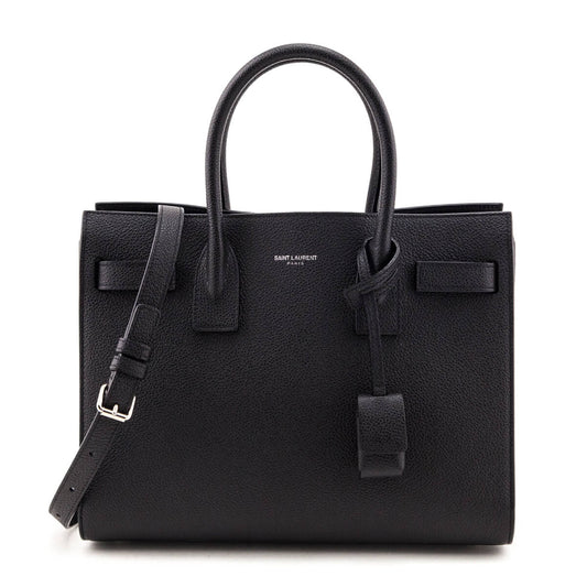 Luxury Saint Laurent Trending 2026 Black Calfskin Baby Sac De Jour