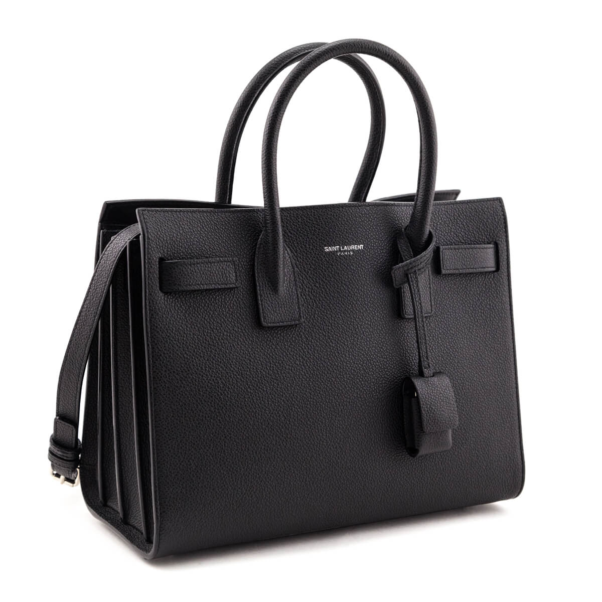 Luxury Saint Laurent Trending 2026 Black Calfskin Baby Sac De Jour