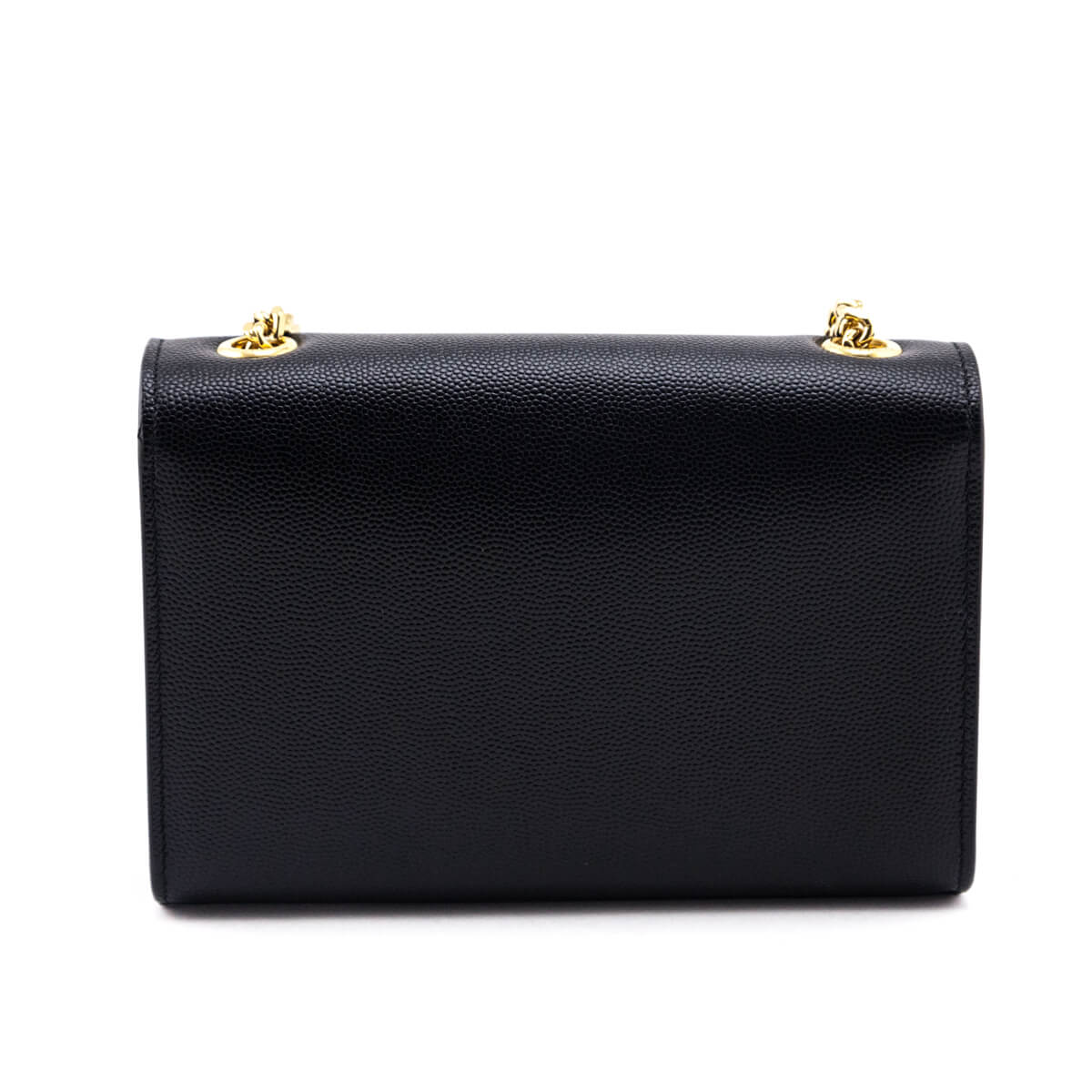 Luxury Saint Laurent Trending 2026 Black Grain de Poudre Small Monogram Kate Chain Bag