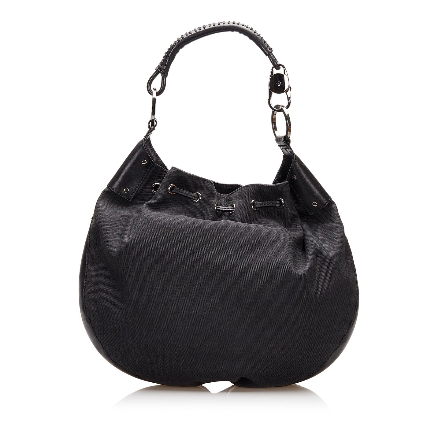 Gucci Nylon Leather Tote