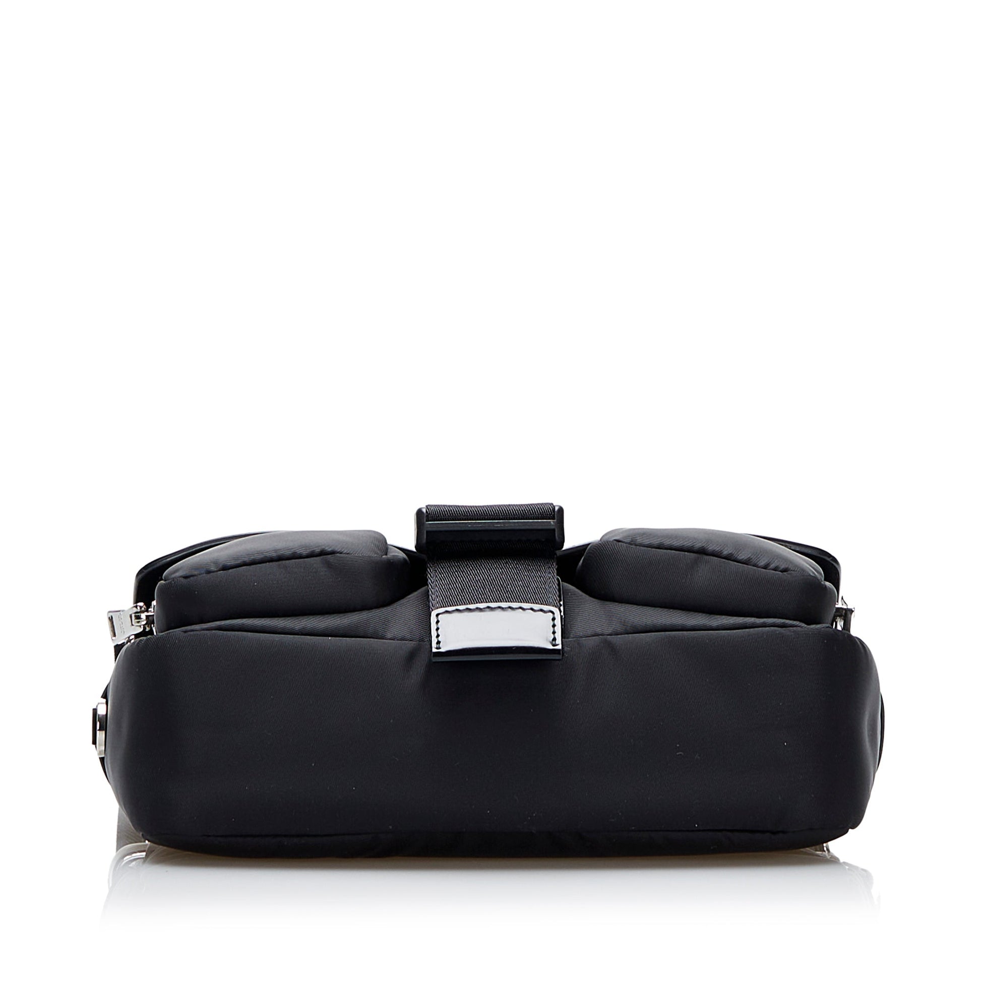 Prada Re-Nylon & Spazzolato Pocket Crossbody Bag