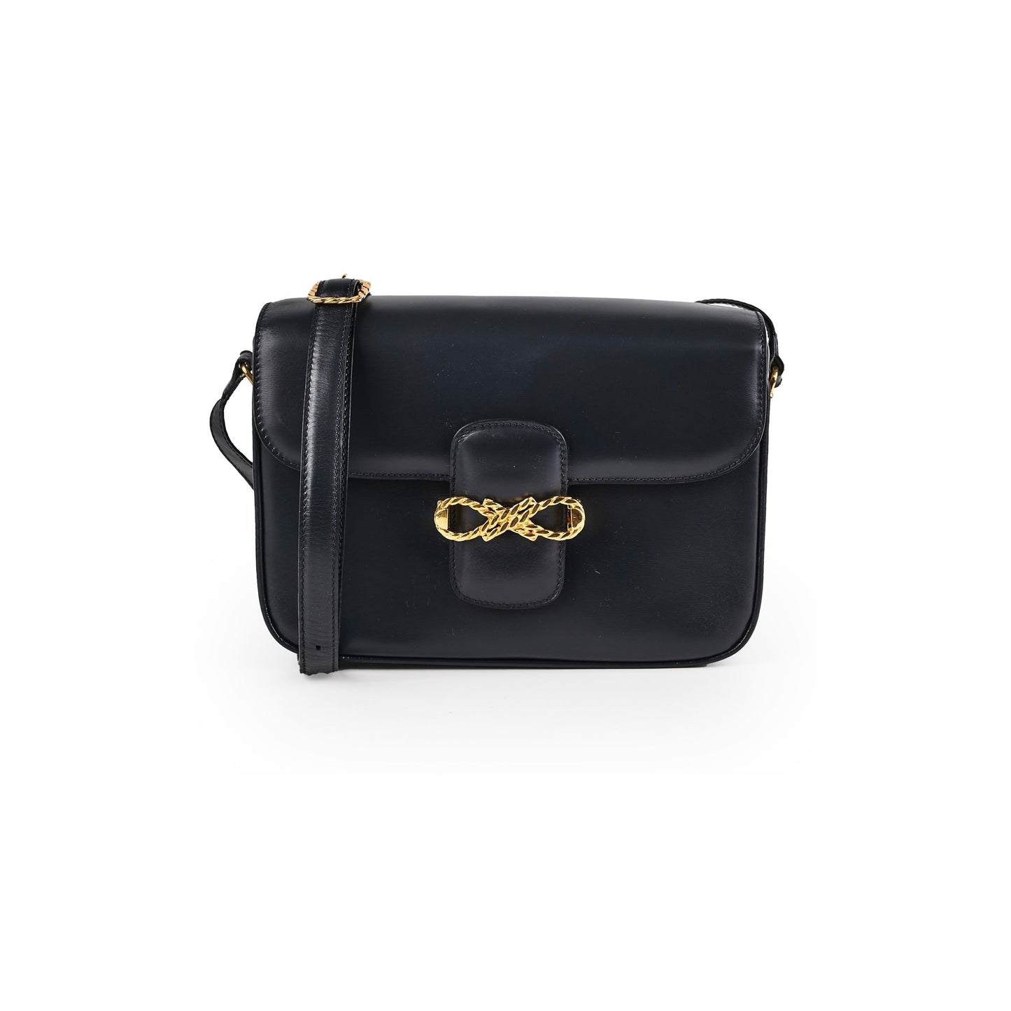 Luxury CELINE Navy Box Bag