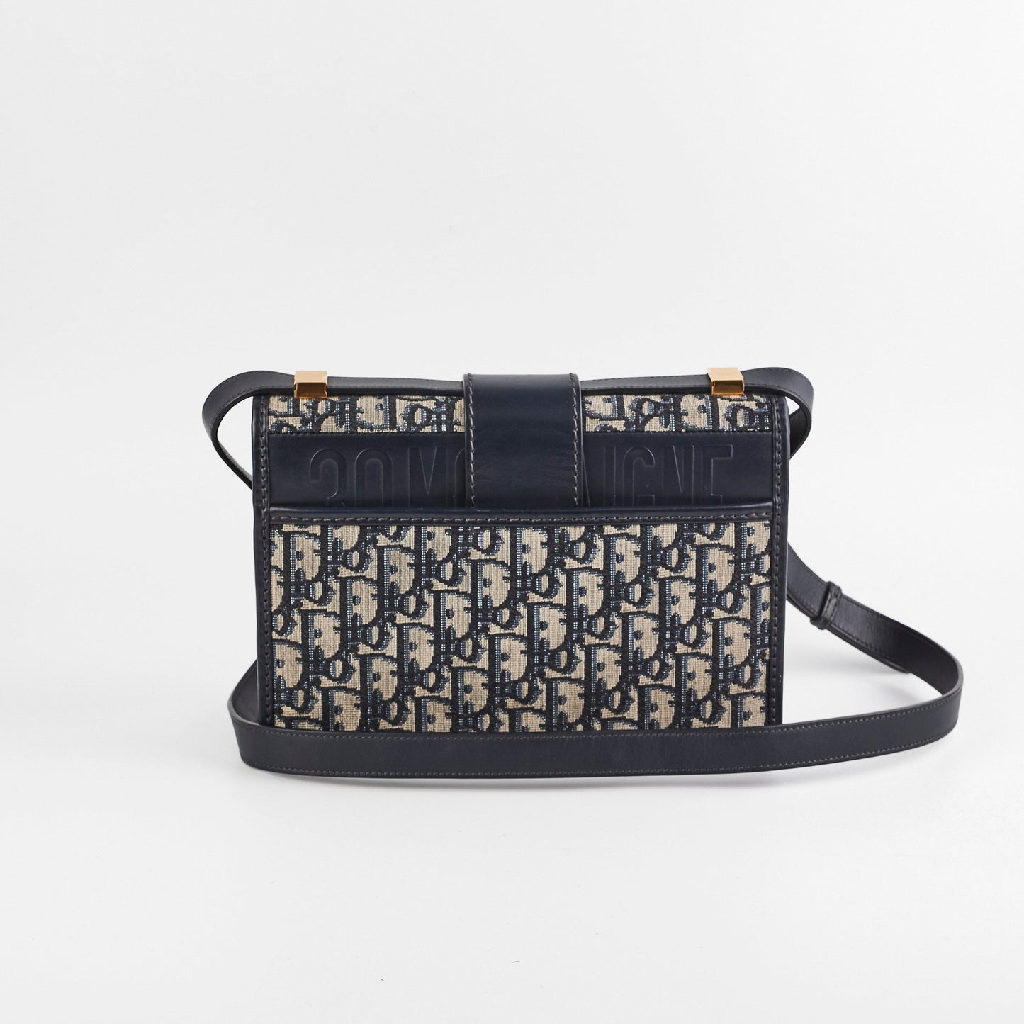 Christian Dior 30 Montaigne Navy Oblique