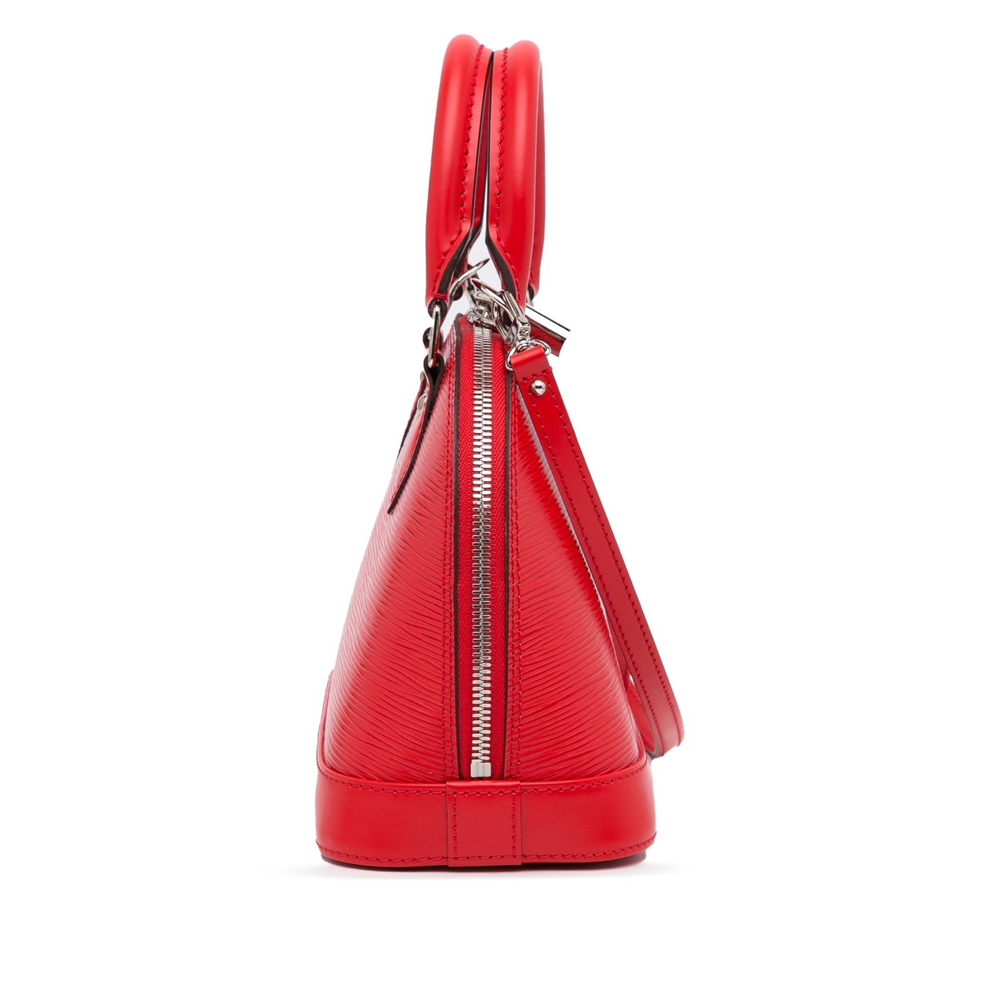 Louis Vuitton Alma BB Red Epi Handbag