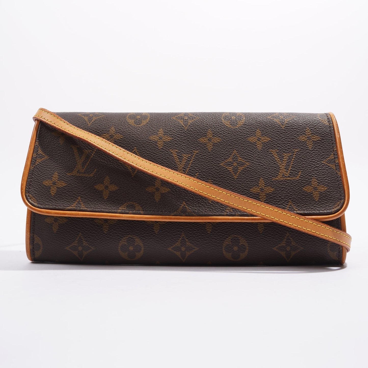 Louis Vuitton Twin Pochette Monogram Canvas Clutch