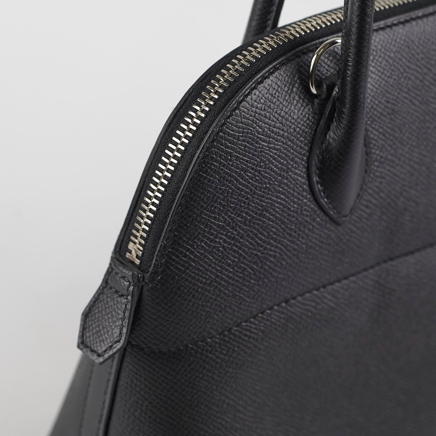 Hermes 27 Bolide Epsom Black X Stamp