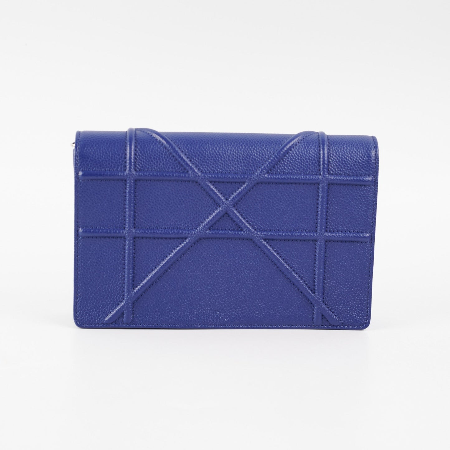 4/7 DOTD - Dior Diorama Wallet On Chain WOC Blue Bag