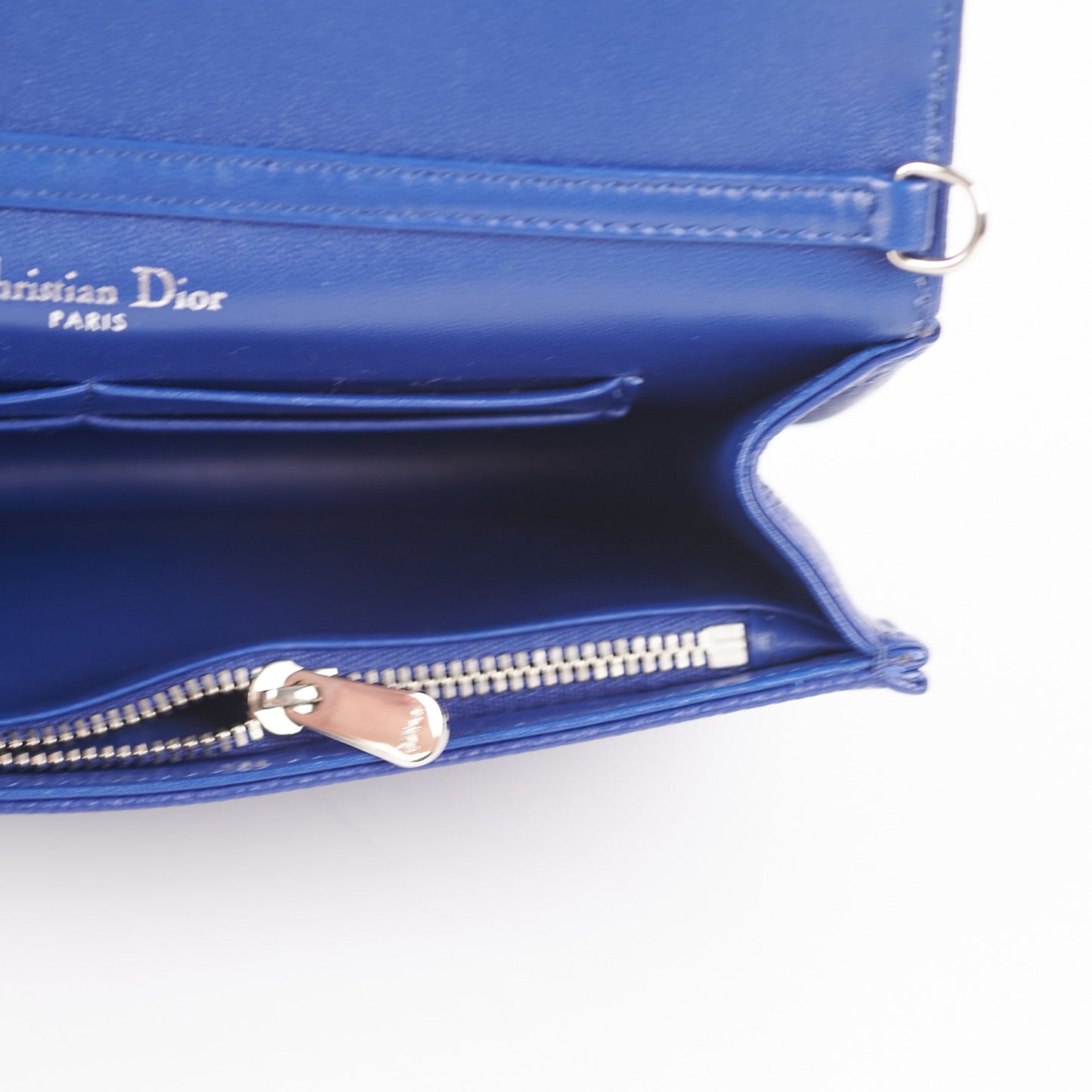 4/7 DOTD - Dior Diorama Wallet On Chain WOC Blue Bag