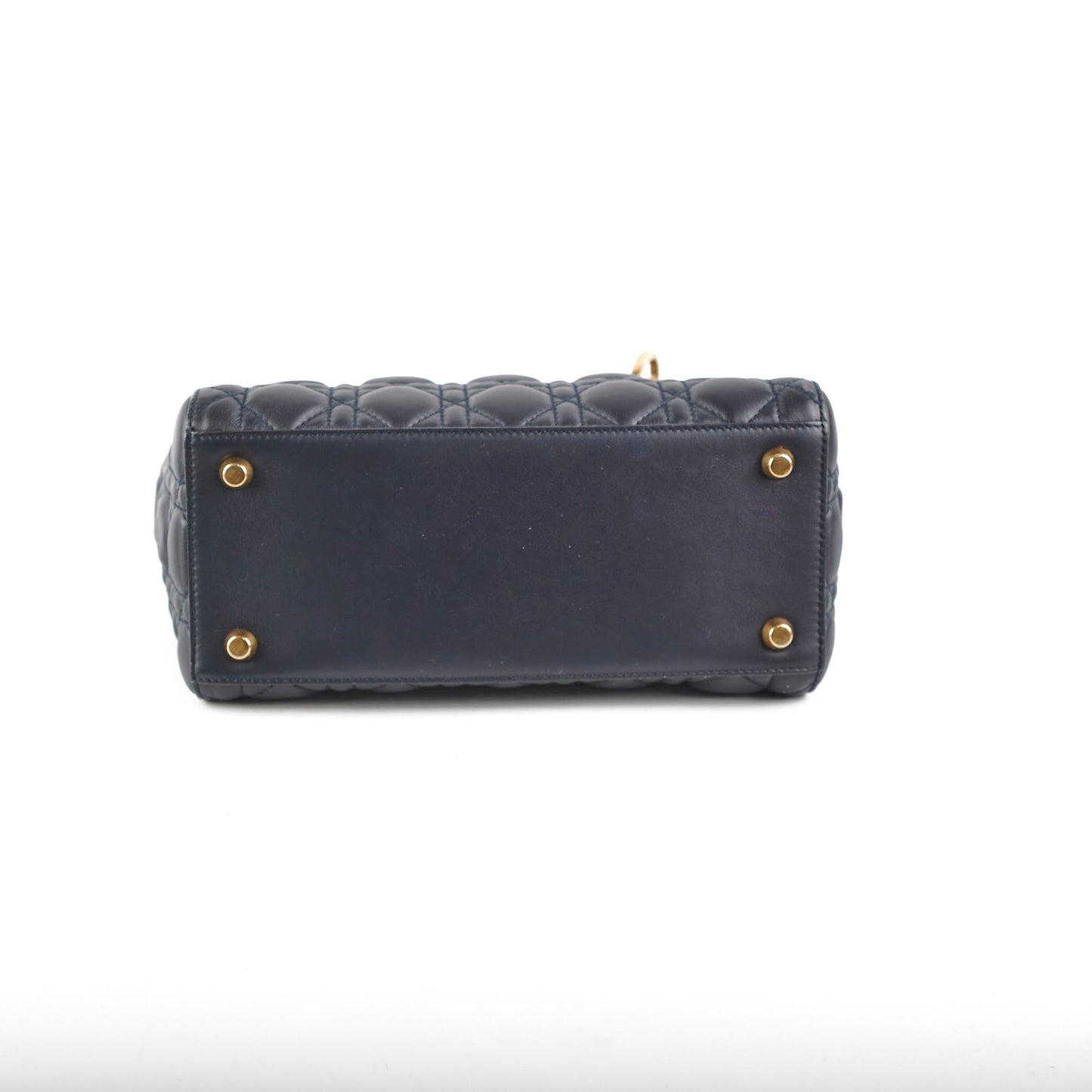 Dior Lady Dior Medium Calfskin Navy