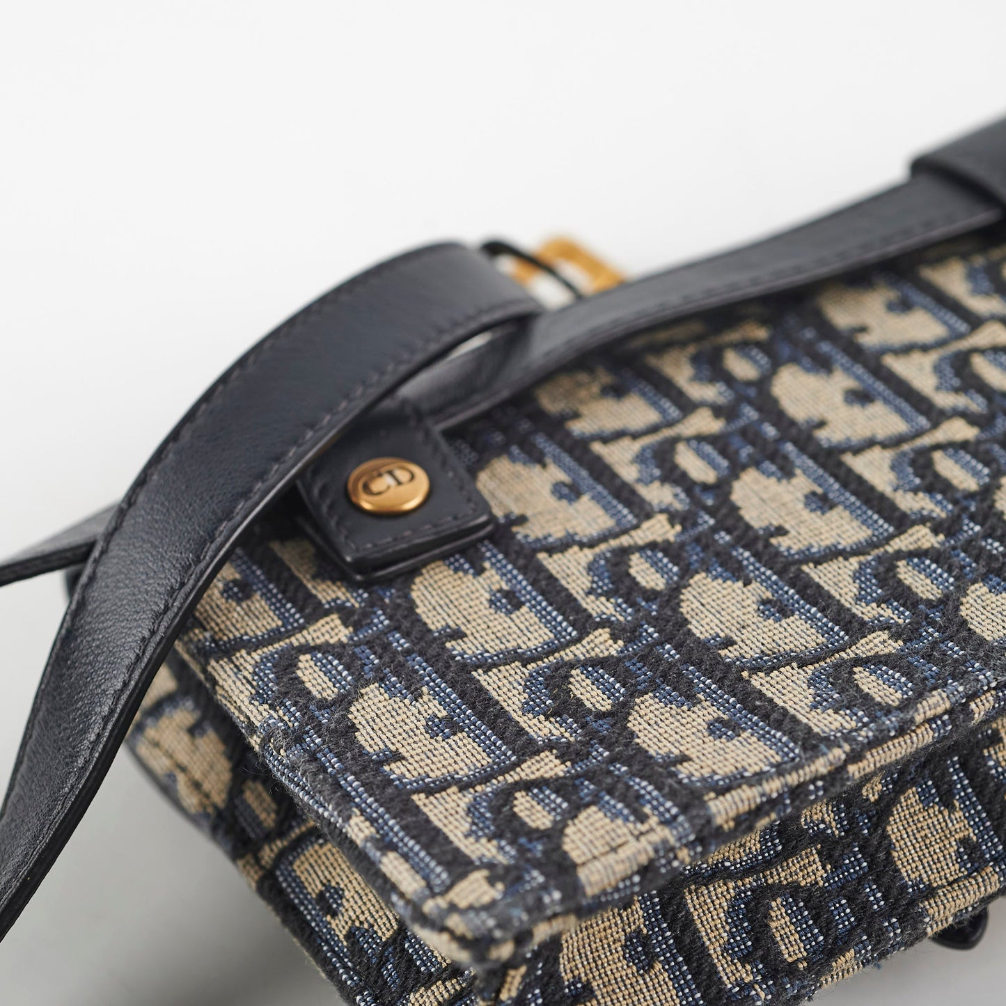 Christian Dior Oblique Saddle Pouch Belt Bag