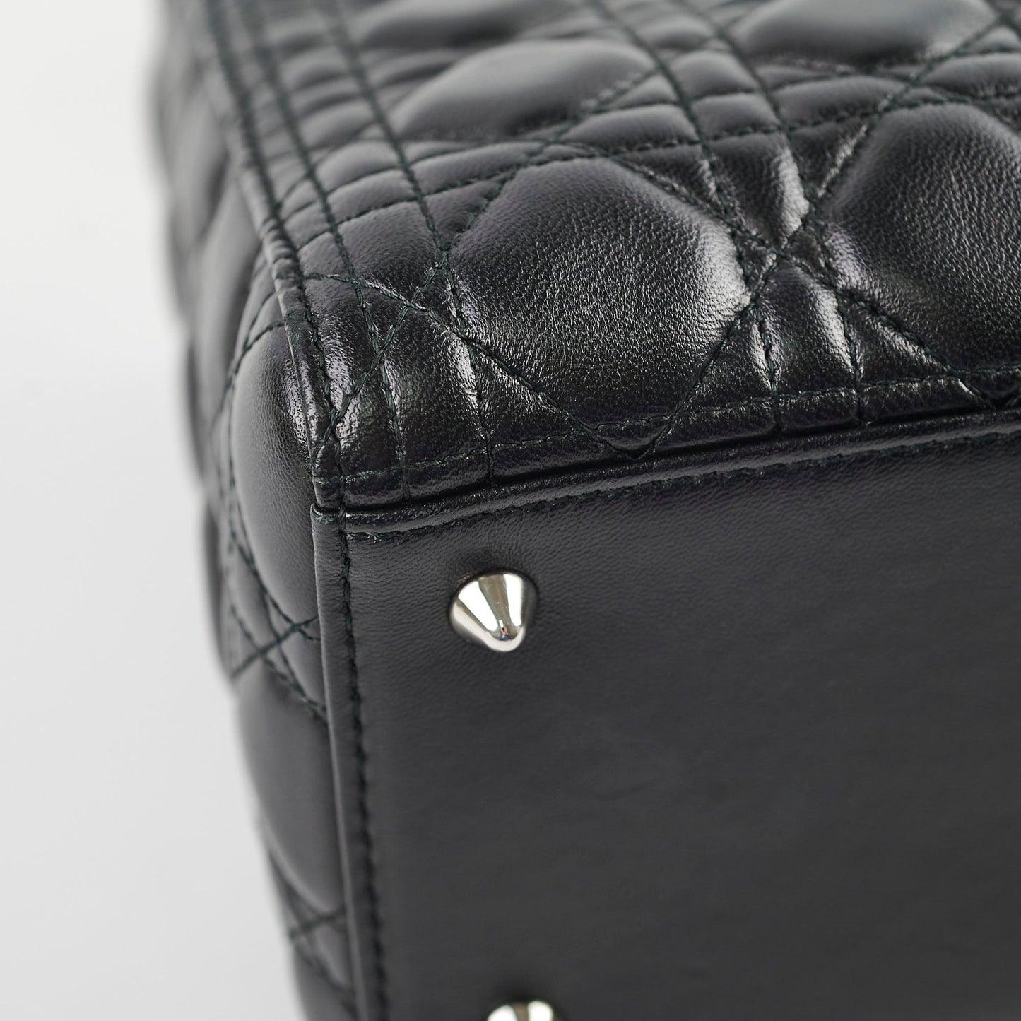Christian Dior Lady Dior lambskin Black