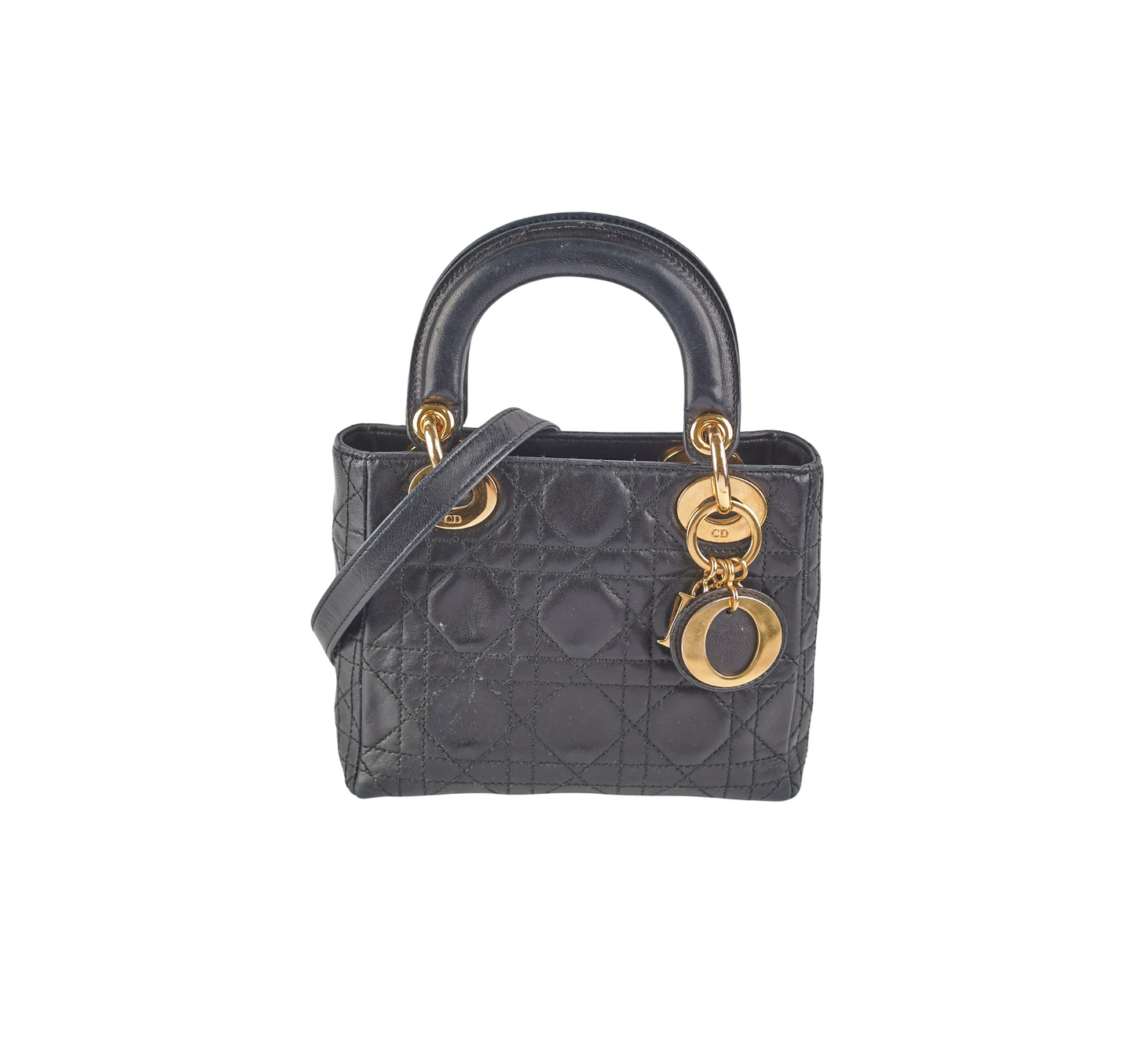 Christian Dior Lady Dior Mini Black   1997
