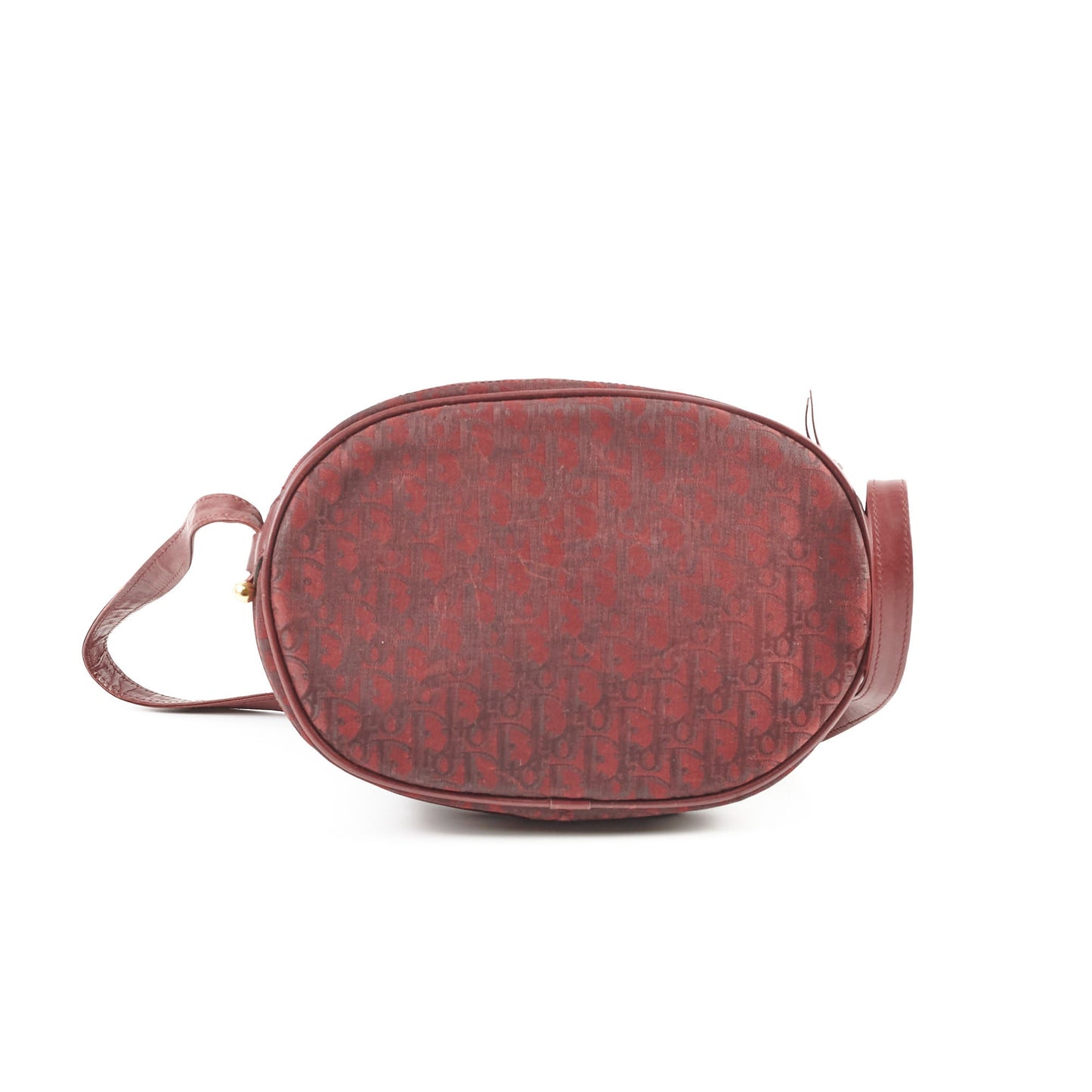 Dior   Burgundy Camera Bag Crossbody