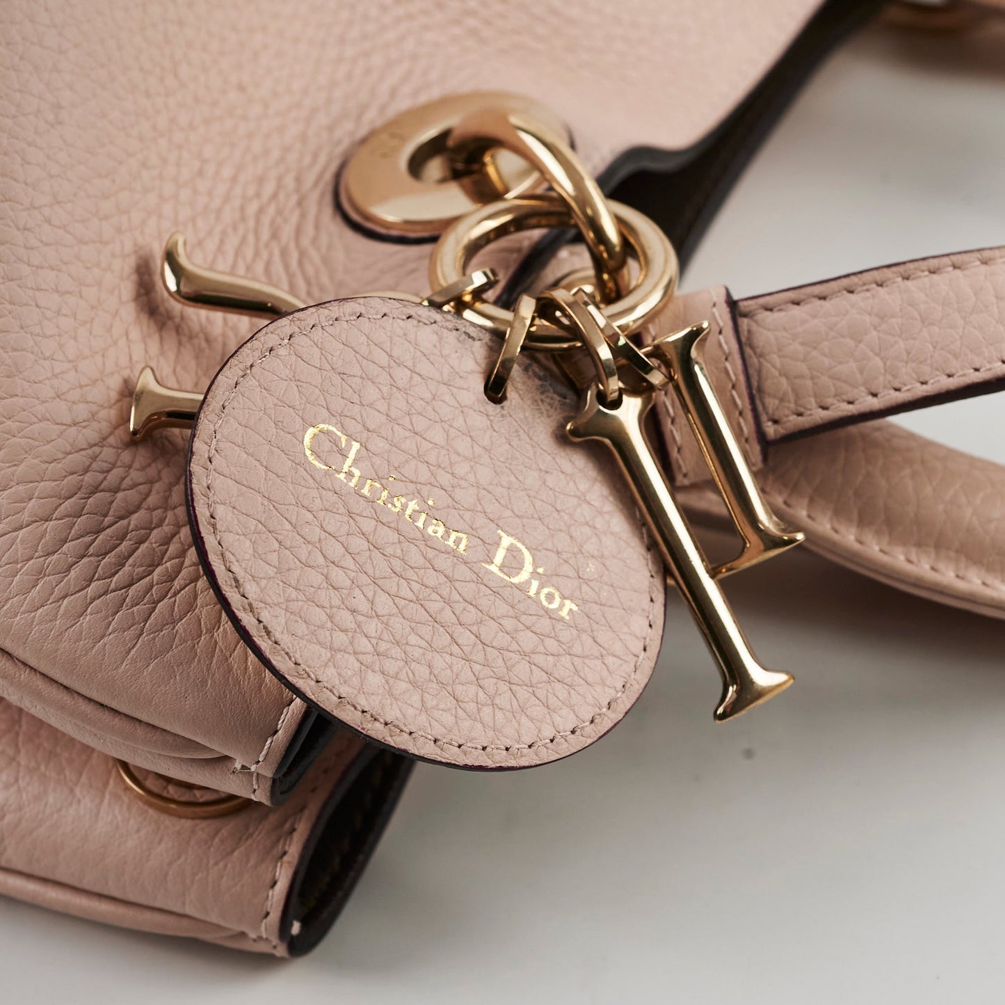 Christian Dior Medium Diorissimo Tote Blush Pink
