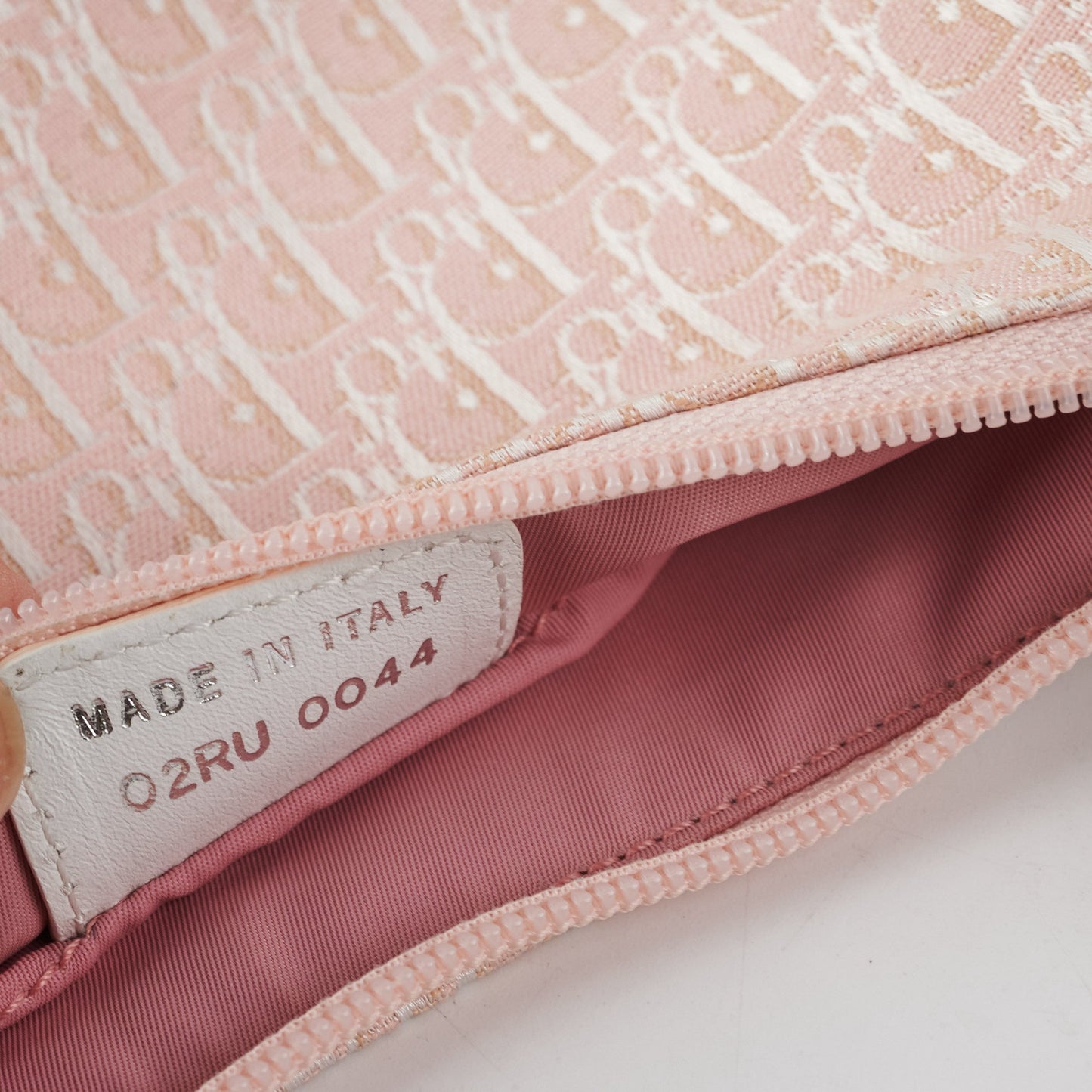 ITEM 13 - Dior   Diorissimo Trotter Pochette Bag Pink